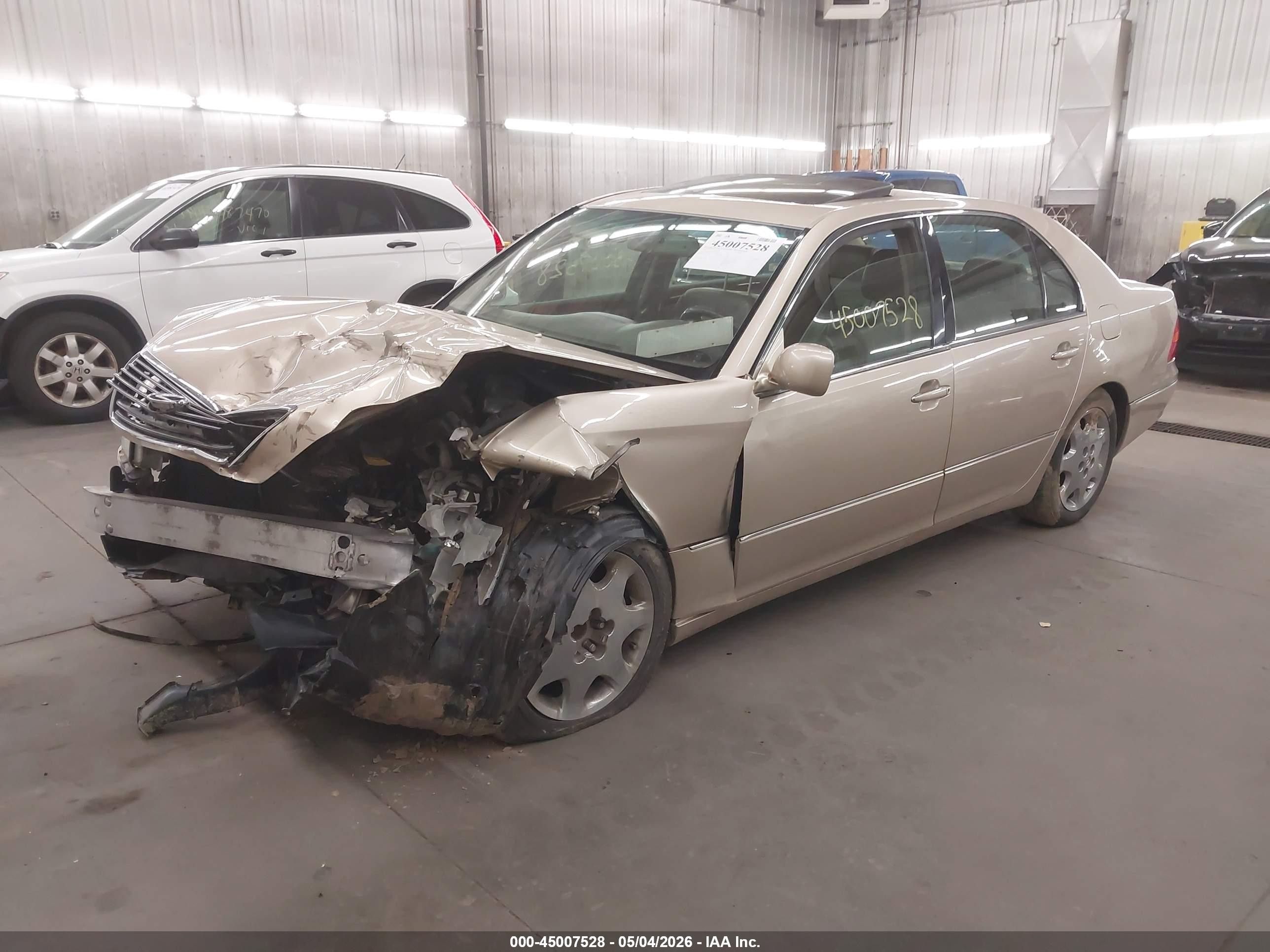 2001 Lexus Ls 430   Tan vin: JTHBN30F110024002