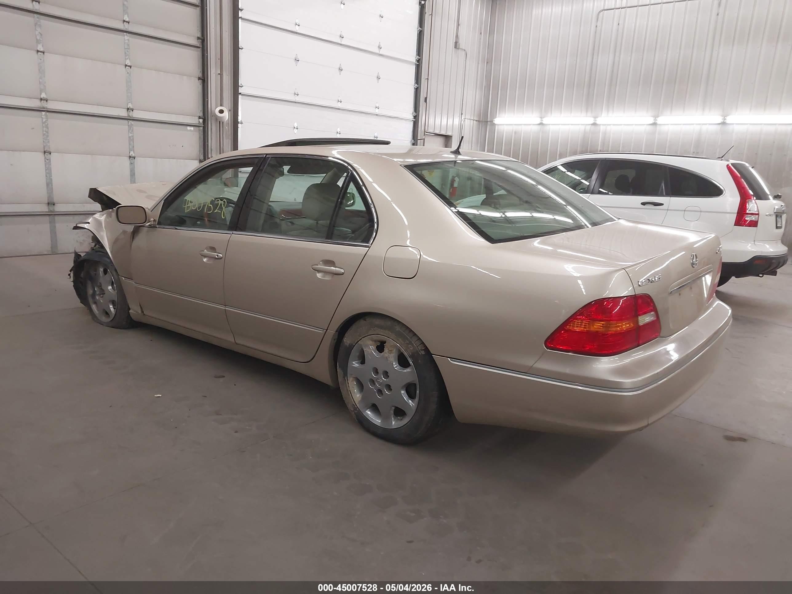 2001 Lexus Ls 430   Tan vin: JTHBN30F110024002