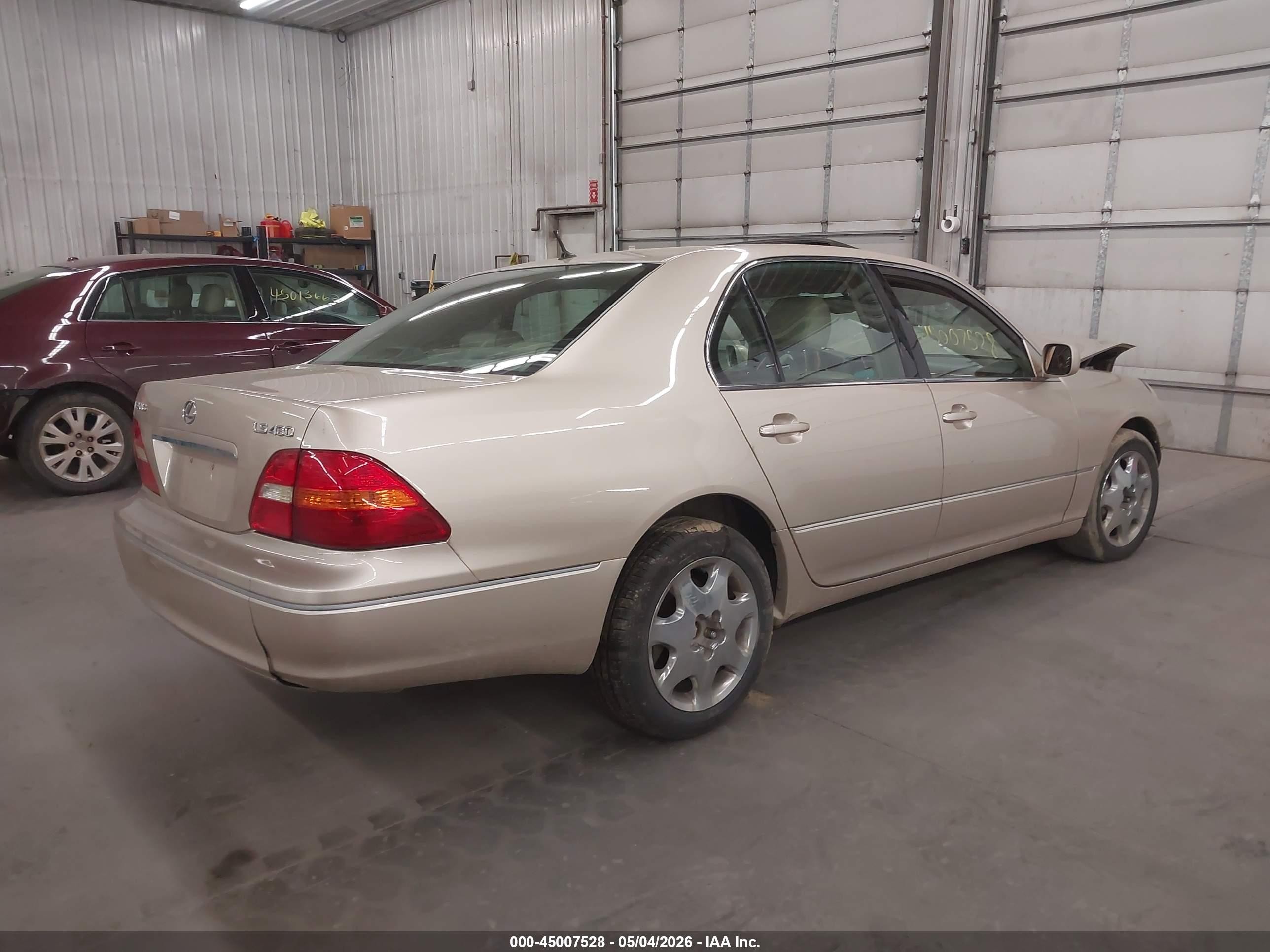 2001 Lexus Ls 430   Tan vin: JTHBN30F110024002