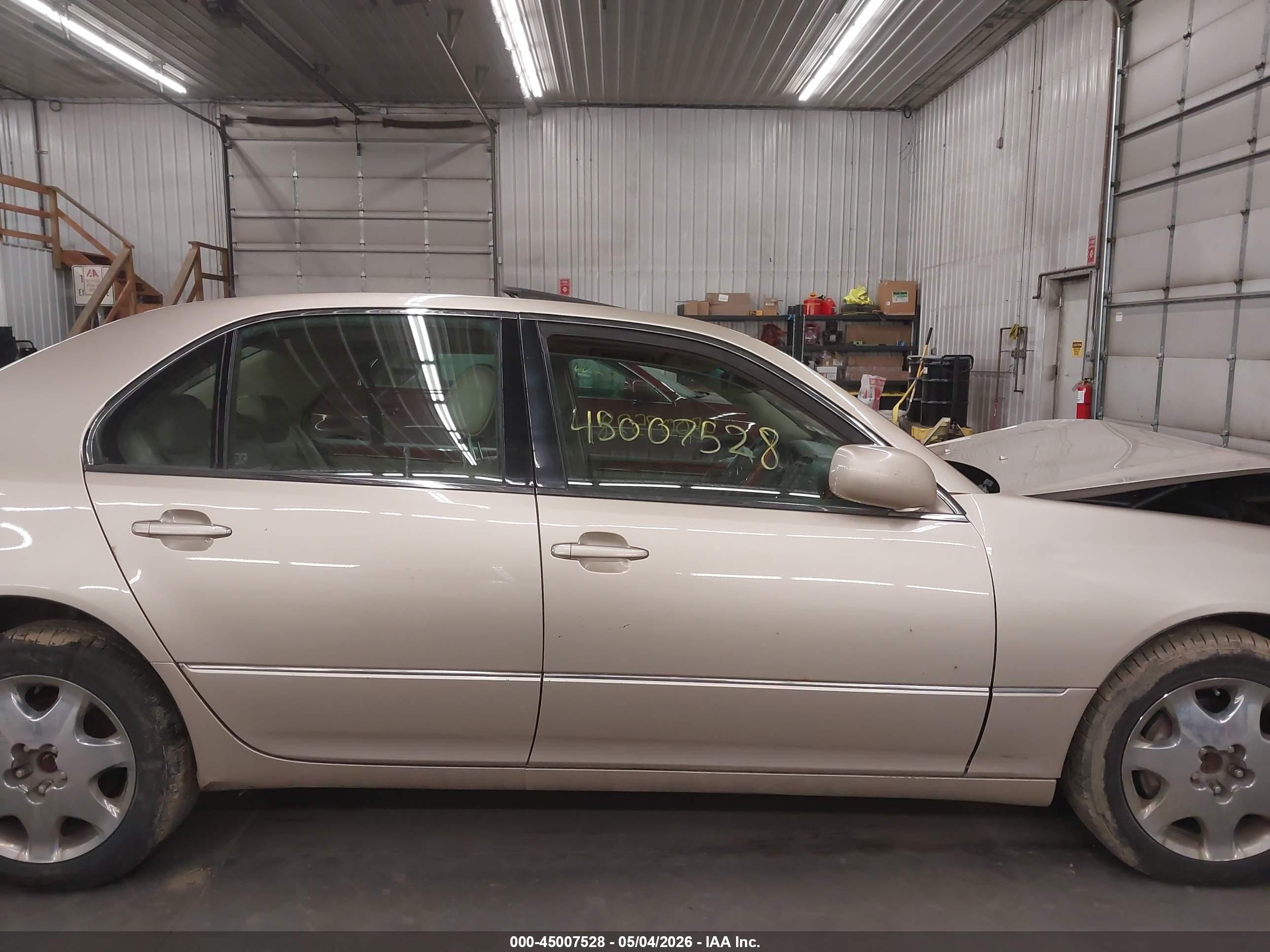 2001 Lexus Ls 430   Tan vin: JTHBN30F110024002
