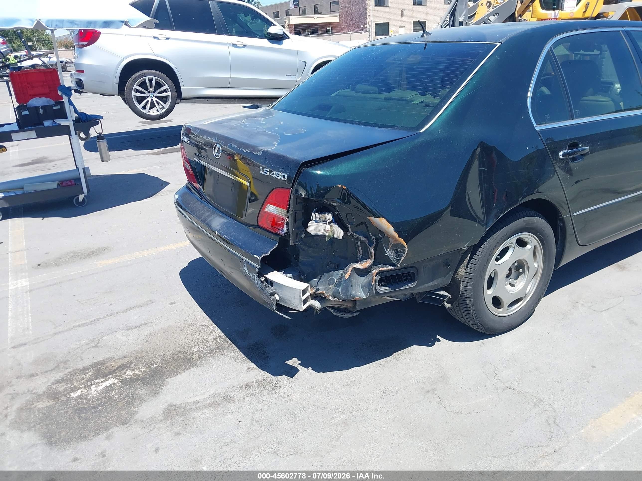 2001 Lexus Ls 430   Green vin: JTHBN30F110049692