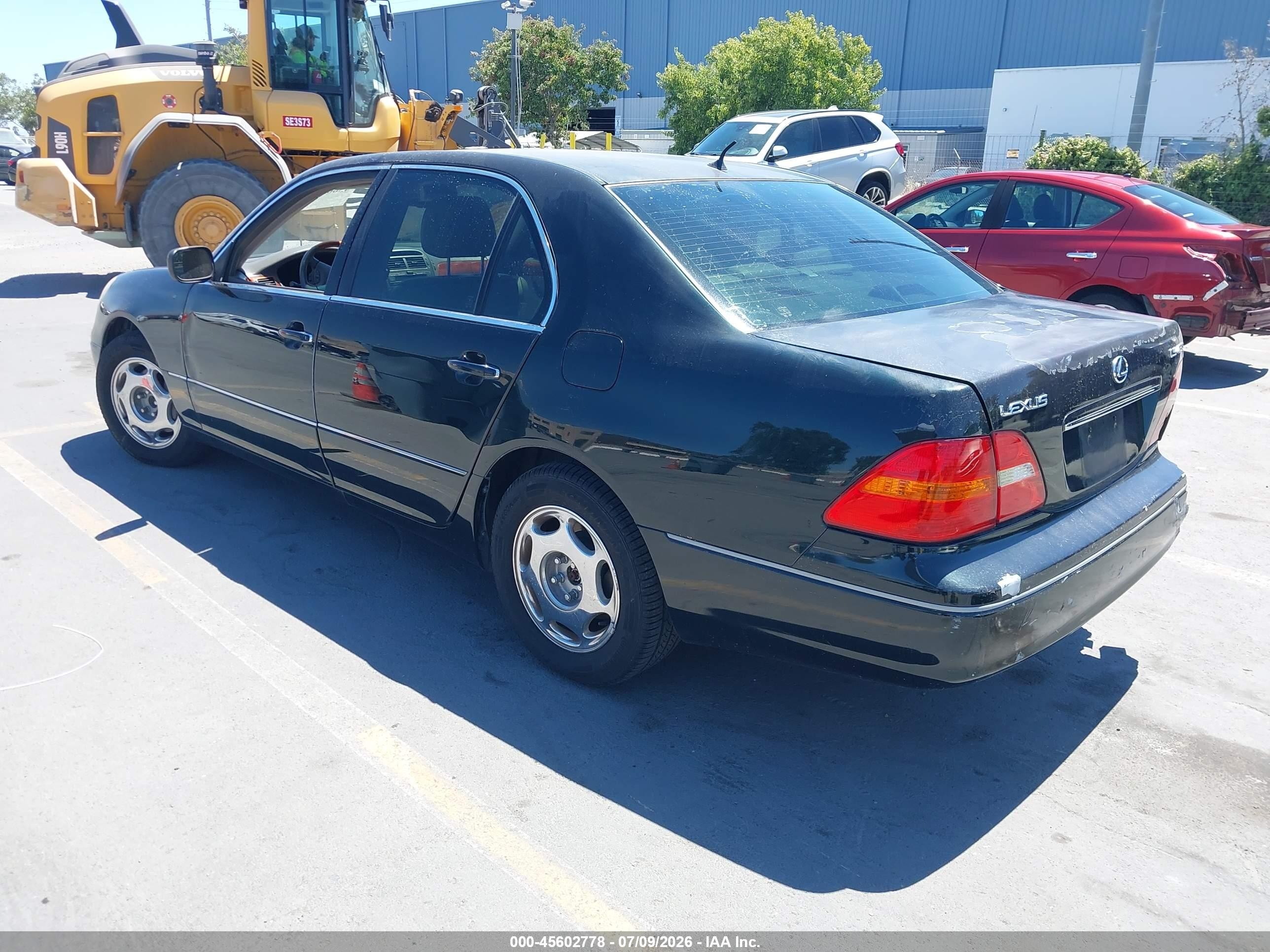 2001 Lexus Ls 430   Green vin: JTHBN30F110049692