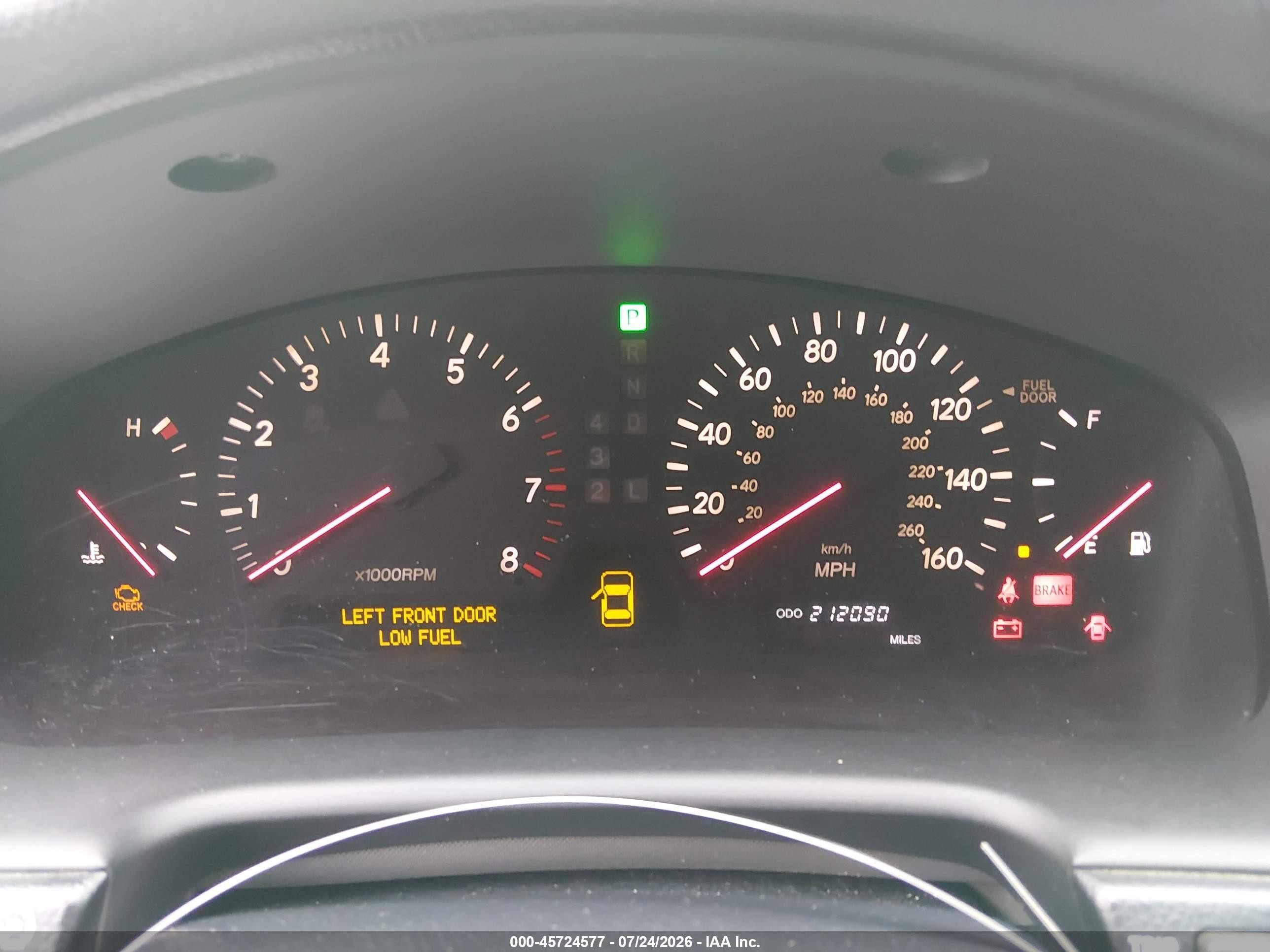 2002 Lexus Ls 430   Black vin: JTHBN30F120068888