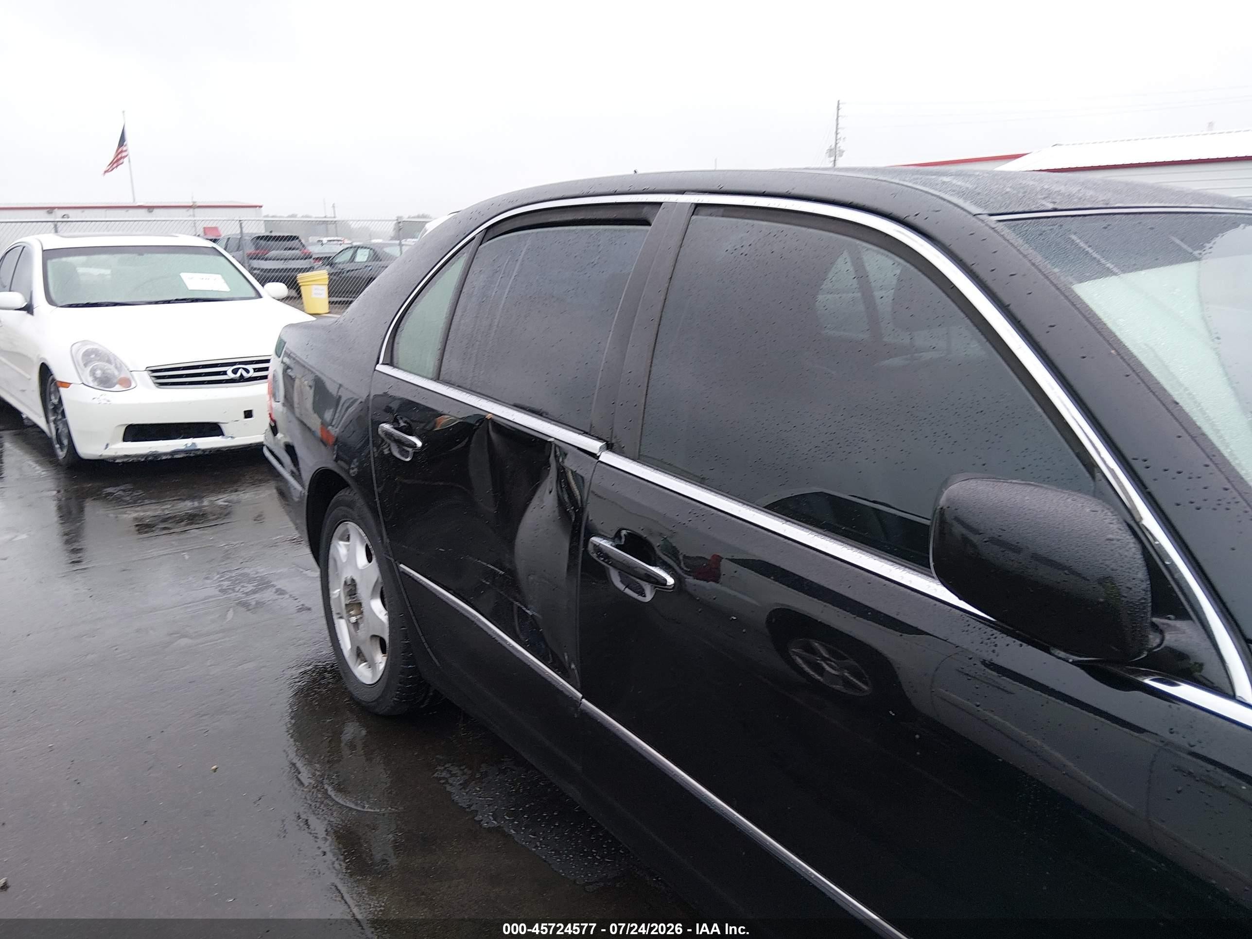 2002 Lexus Ls 430   Black vin: JTHBN30F120068888