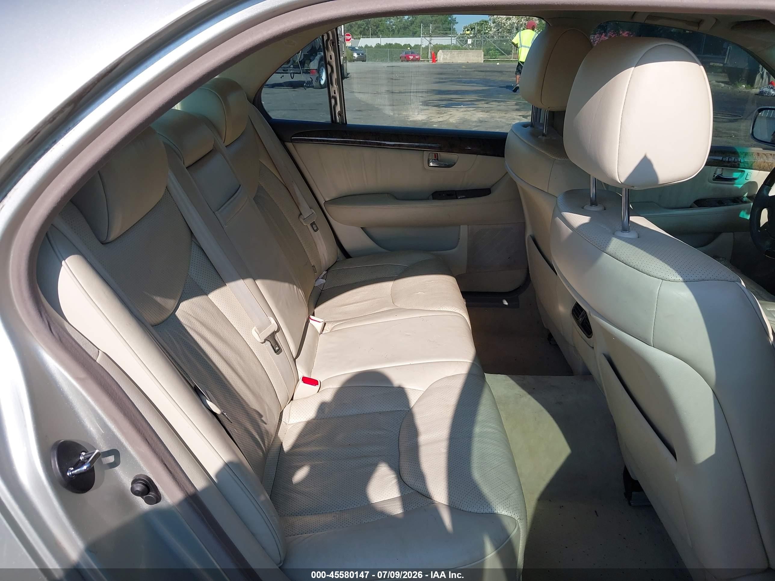 2002 Lexus Ls 430   Silver vin: JTHBN30F120073993