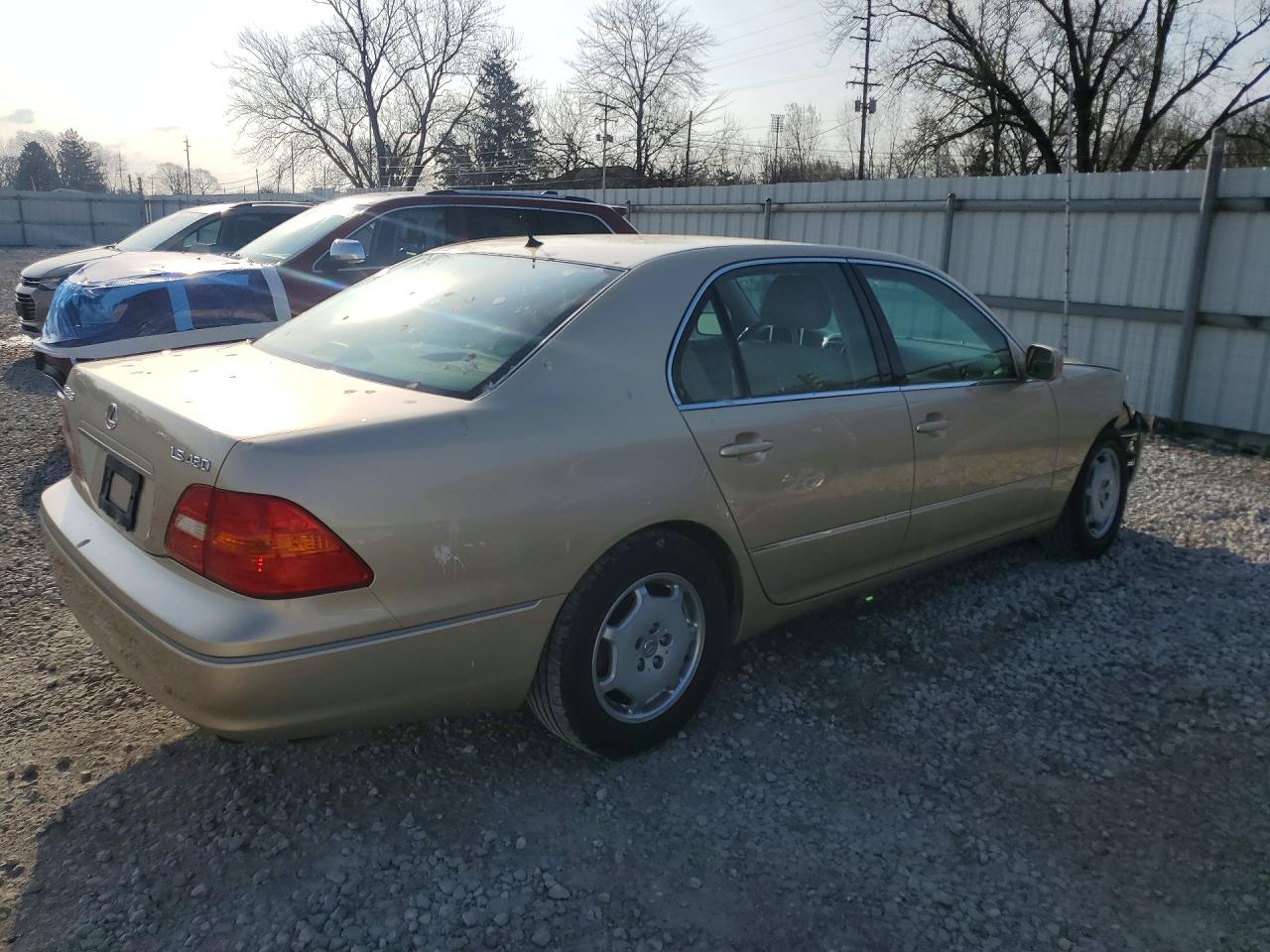 2002 Lexus Ls 430 Base Tan vin: JTHBN30F120075386