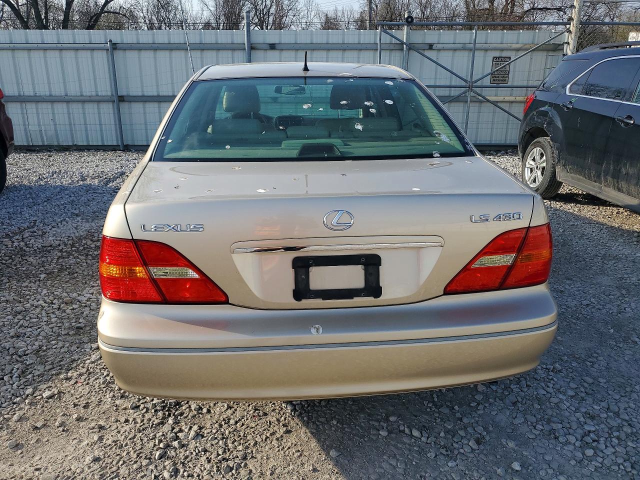 2002 Lexus Ls 430 Base Tan vin: JTHBN30F120075386