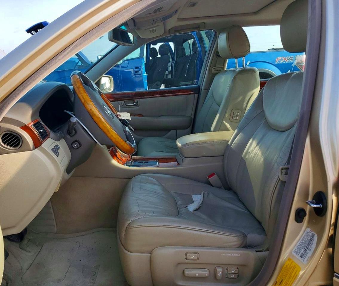 2002 Lexus Ls 430 Base Tan vin: JTHBN30F120075386