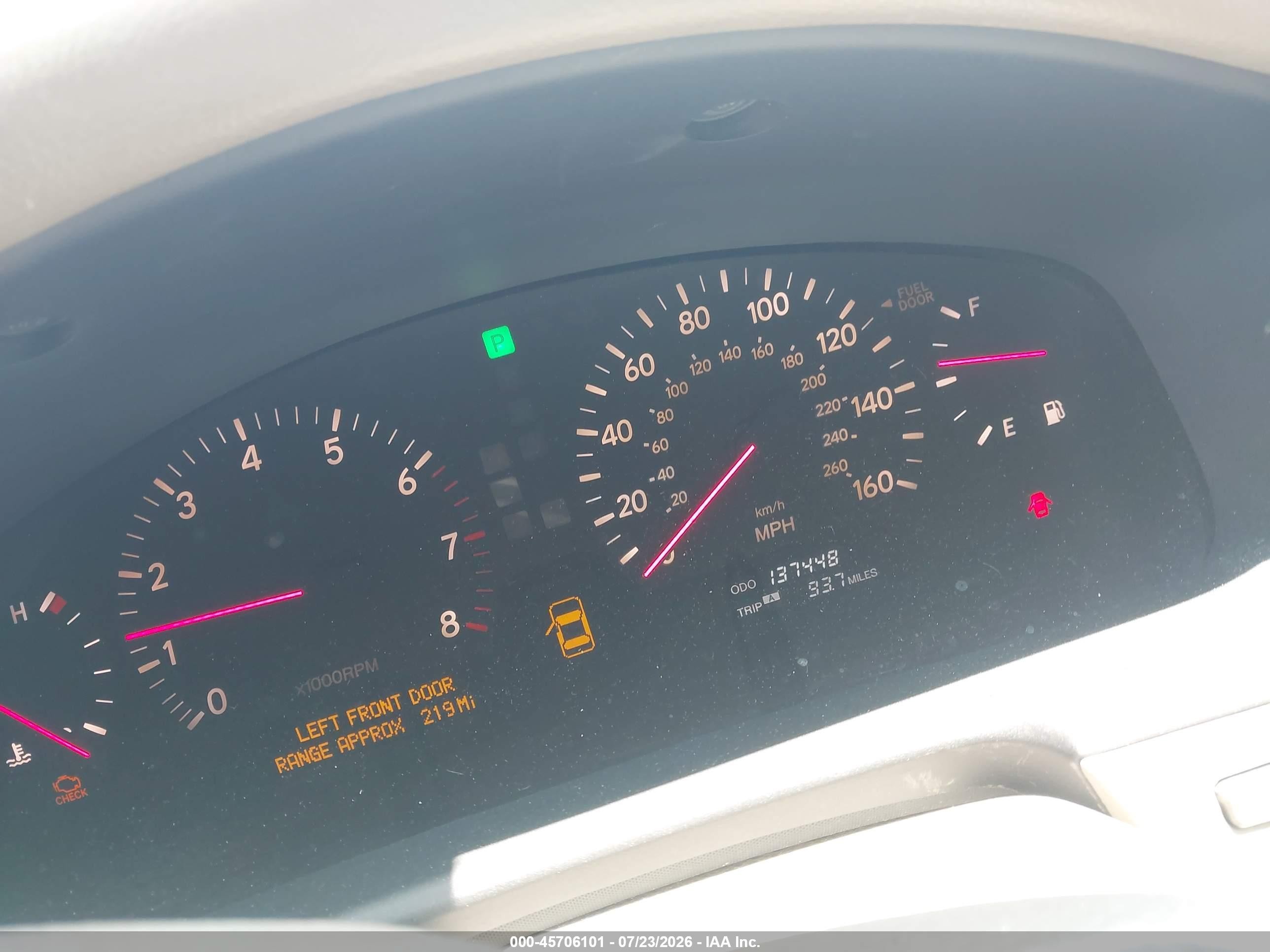 2002 Lexus Ls 430 Зеленый vin: JTHBN30F120089191