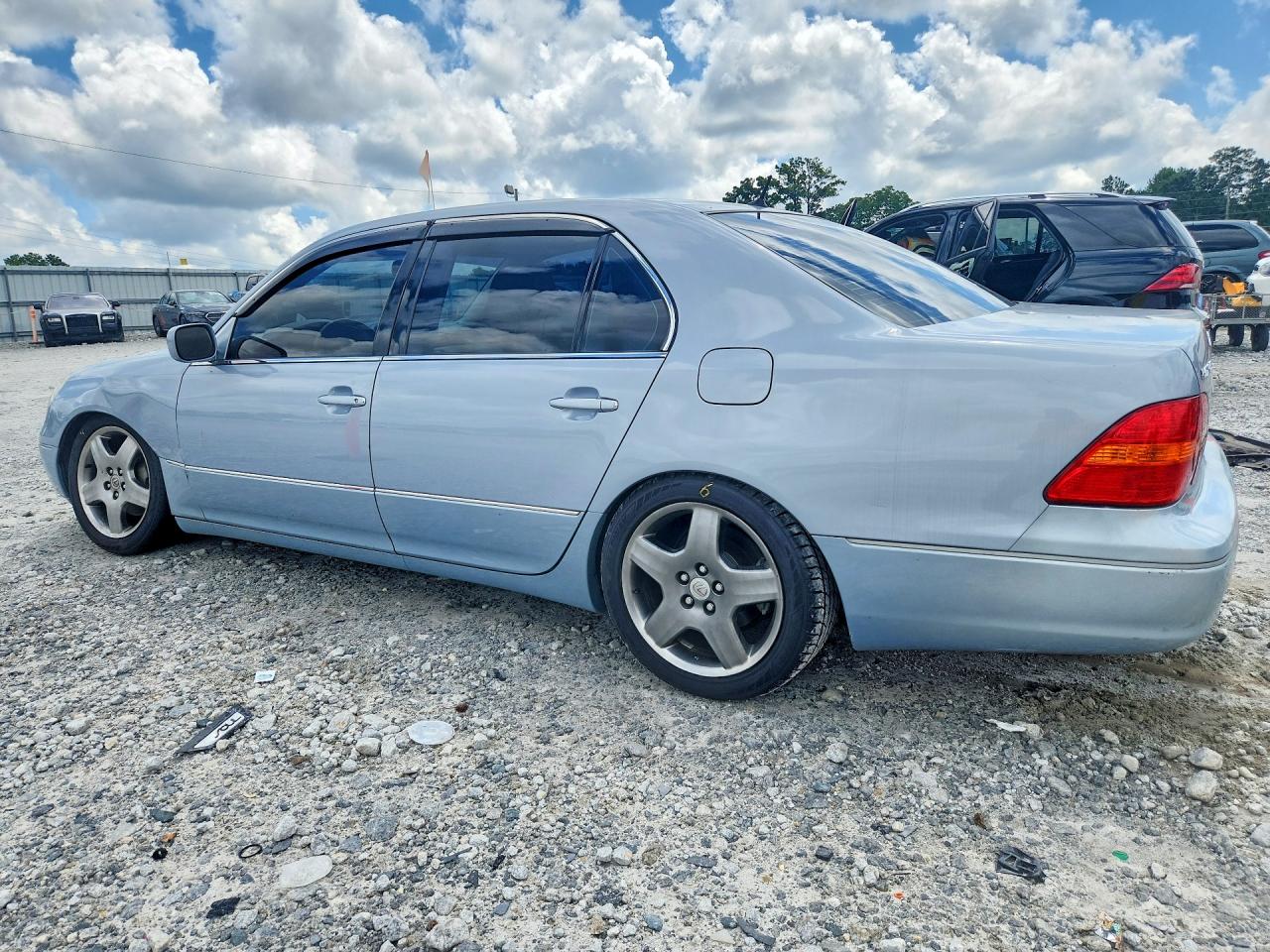 2003 Lexus Ls 430 Blue vin: JTHBN30F130117346