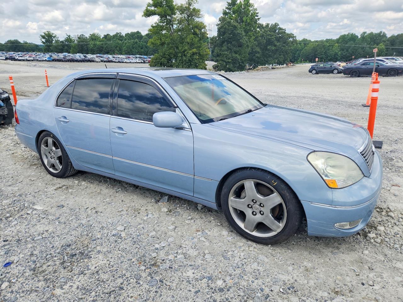 2003 Lexus Ls 430 Blue vin: JTHBN30F130117346