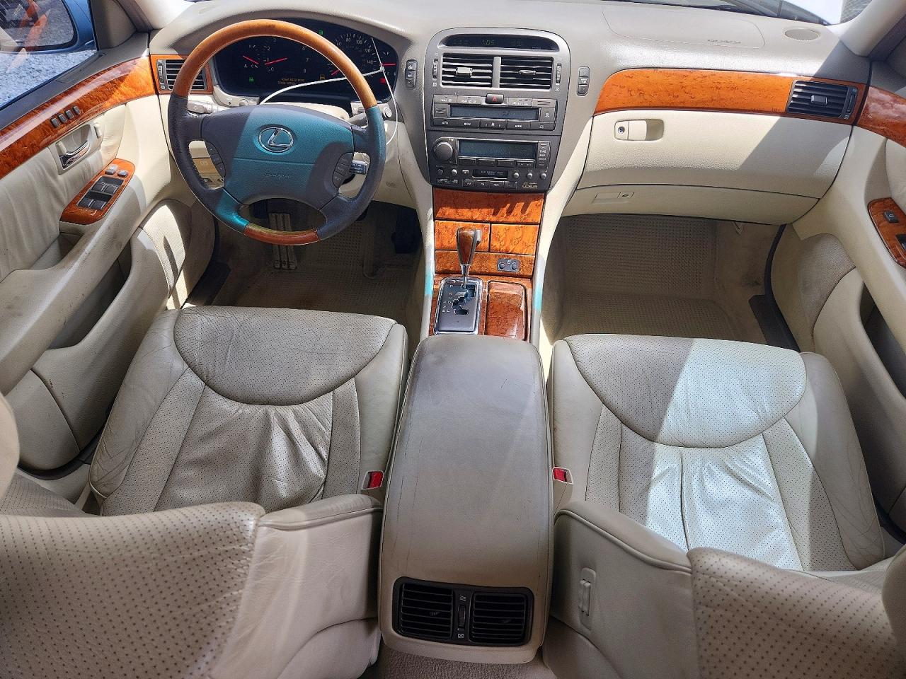 2003 Lexus Ls 430 Blue vin: JTHBN30F130117346