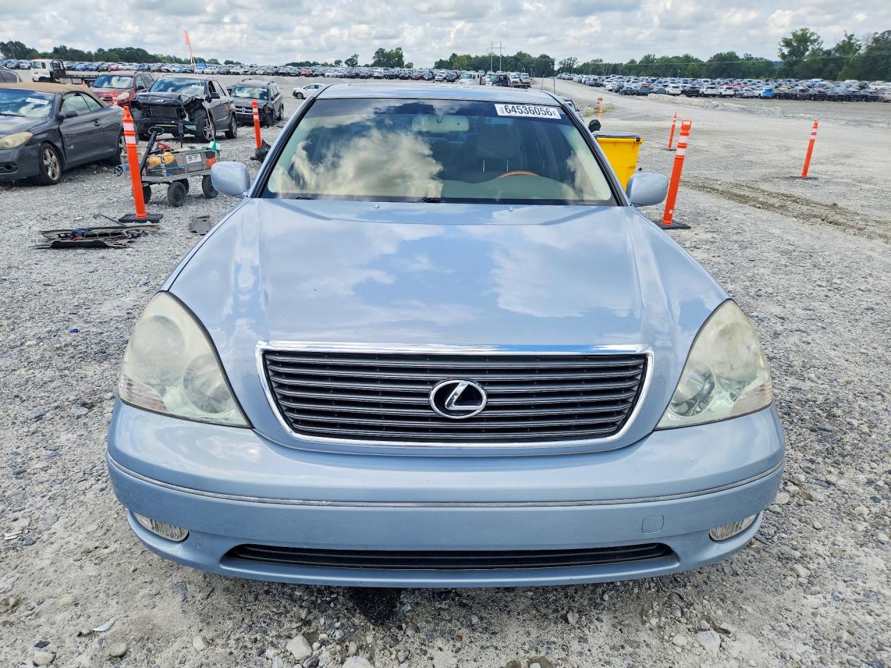2003 Lexus Ls 430 Blue vin: JTHBN30F130117346