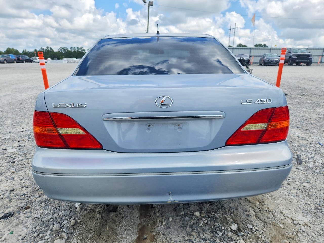 2003 Lexus Ls 430 Blue vin: JTHBN30F130117346