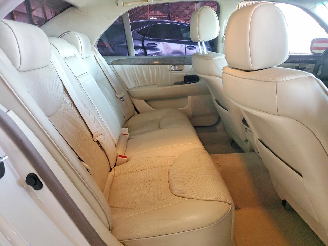 2003 Lexus Ls 430 White vin: JTHBN30F130117492