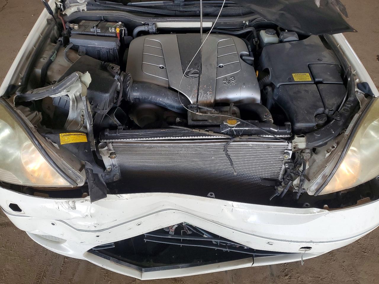 2003 Lexus Ls 430 White vin: JTHBN30F130117492