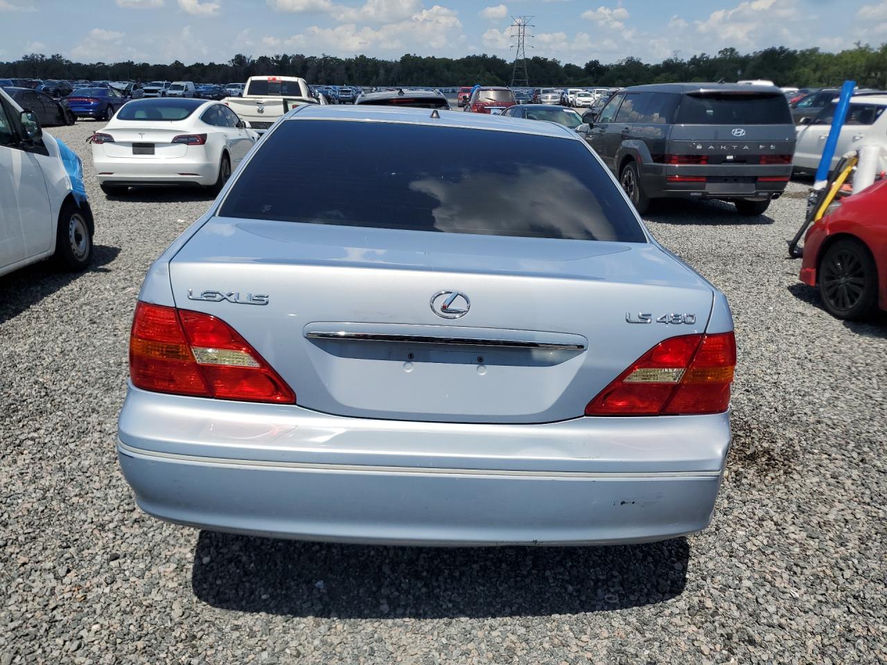 2003 Lexus Ls 430 Blue vin: JTHBN30F130117640