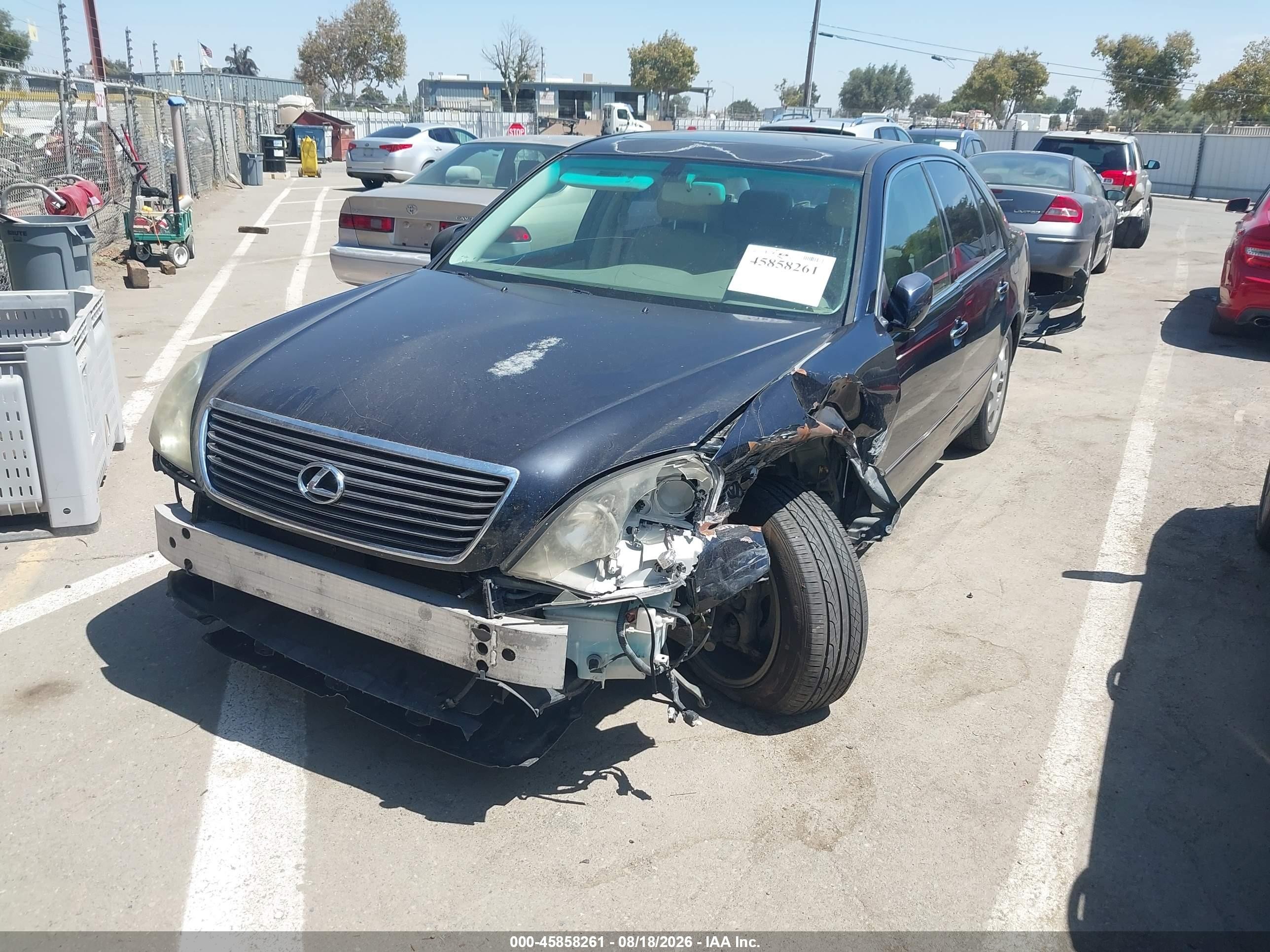 2003 Lexus Ls 430   Navy vin: JTHBN30F130121610