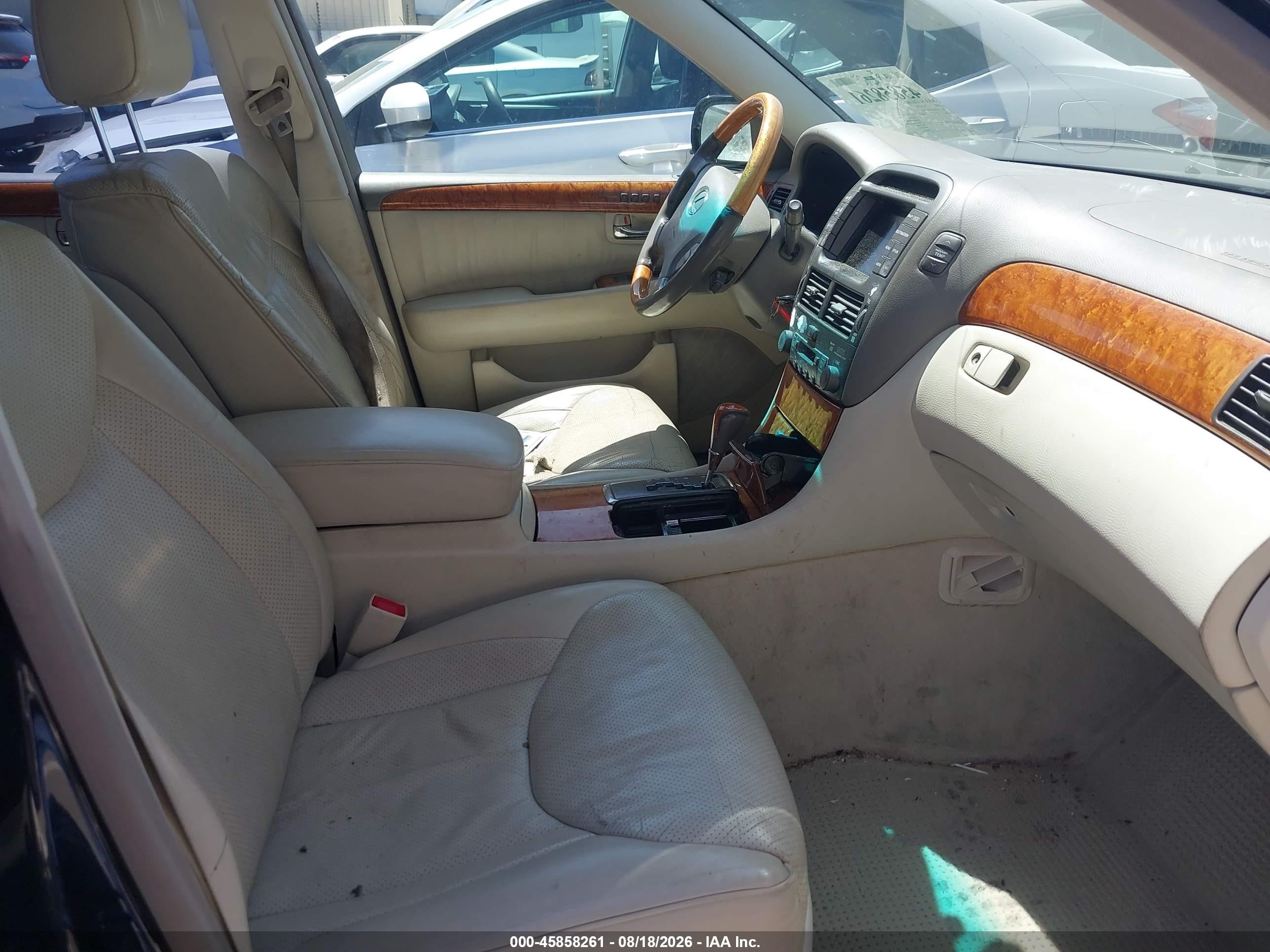 2003 Lexus Ls 430   Navy vin: JTHBN30F130121610