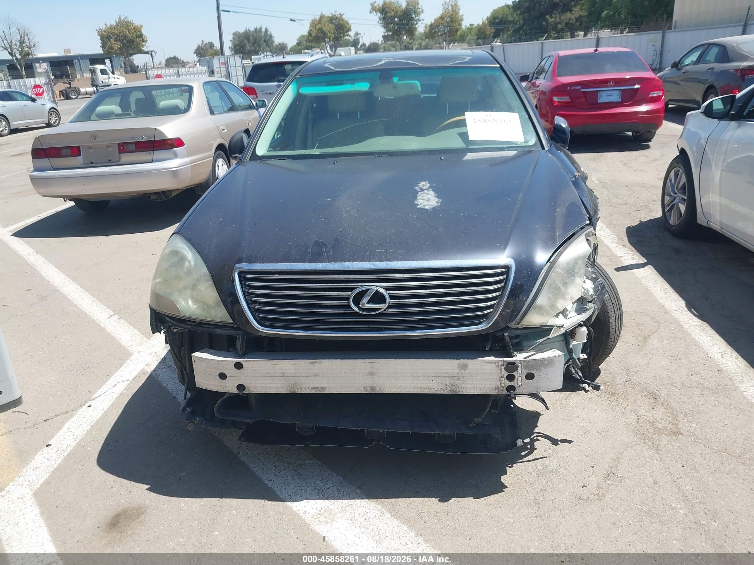 2003 Lexus Ls 430   Navy vin: JTHBN30F130121610
