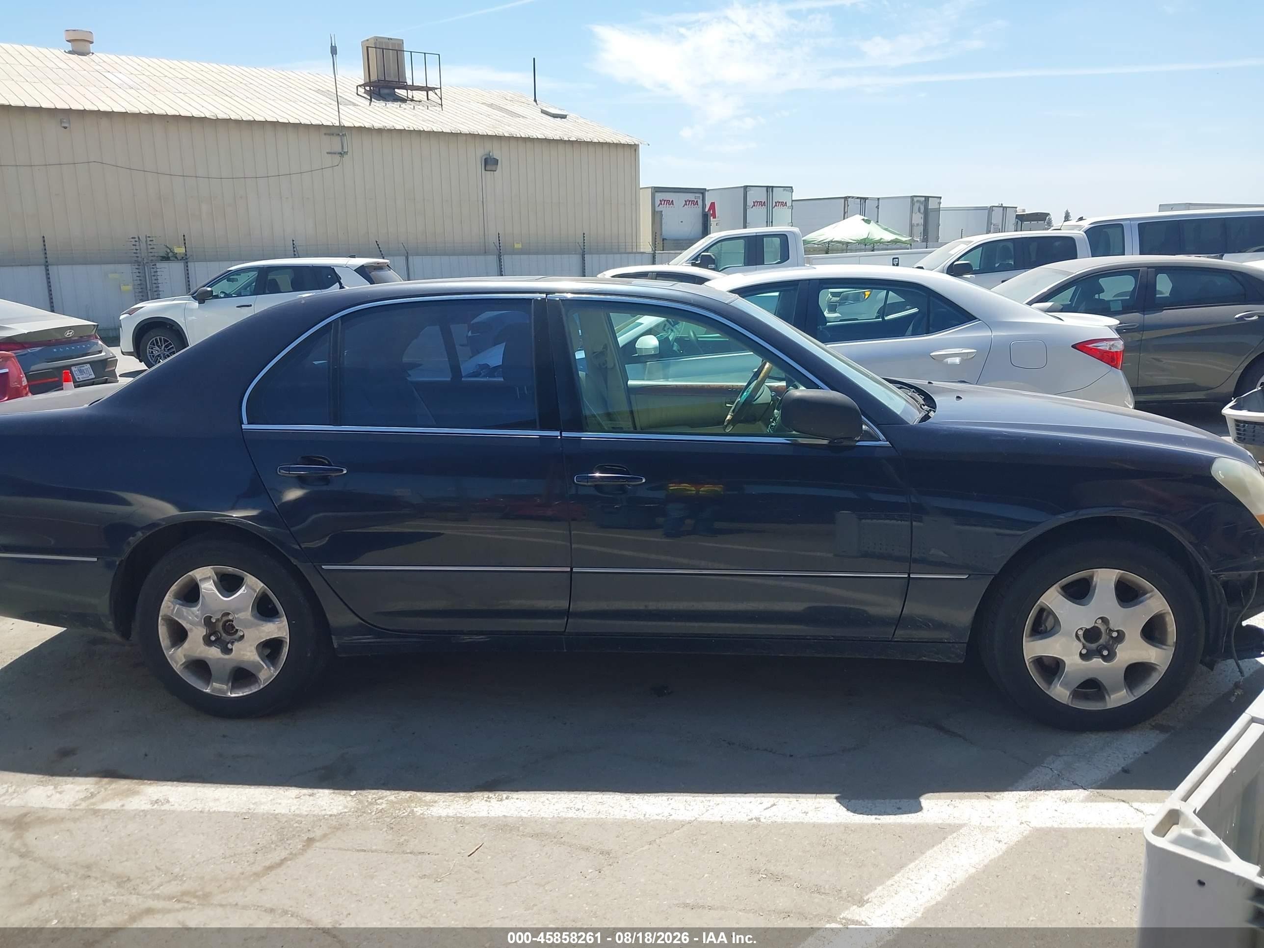 2003 Lexus Ls 430   Navy vin: JTHBN30F130121610