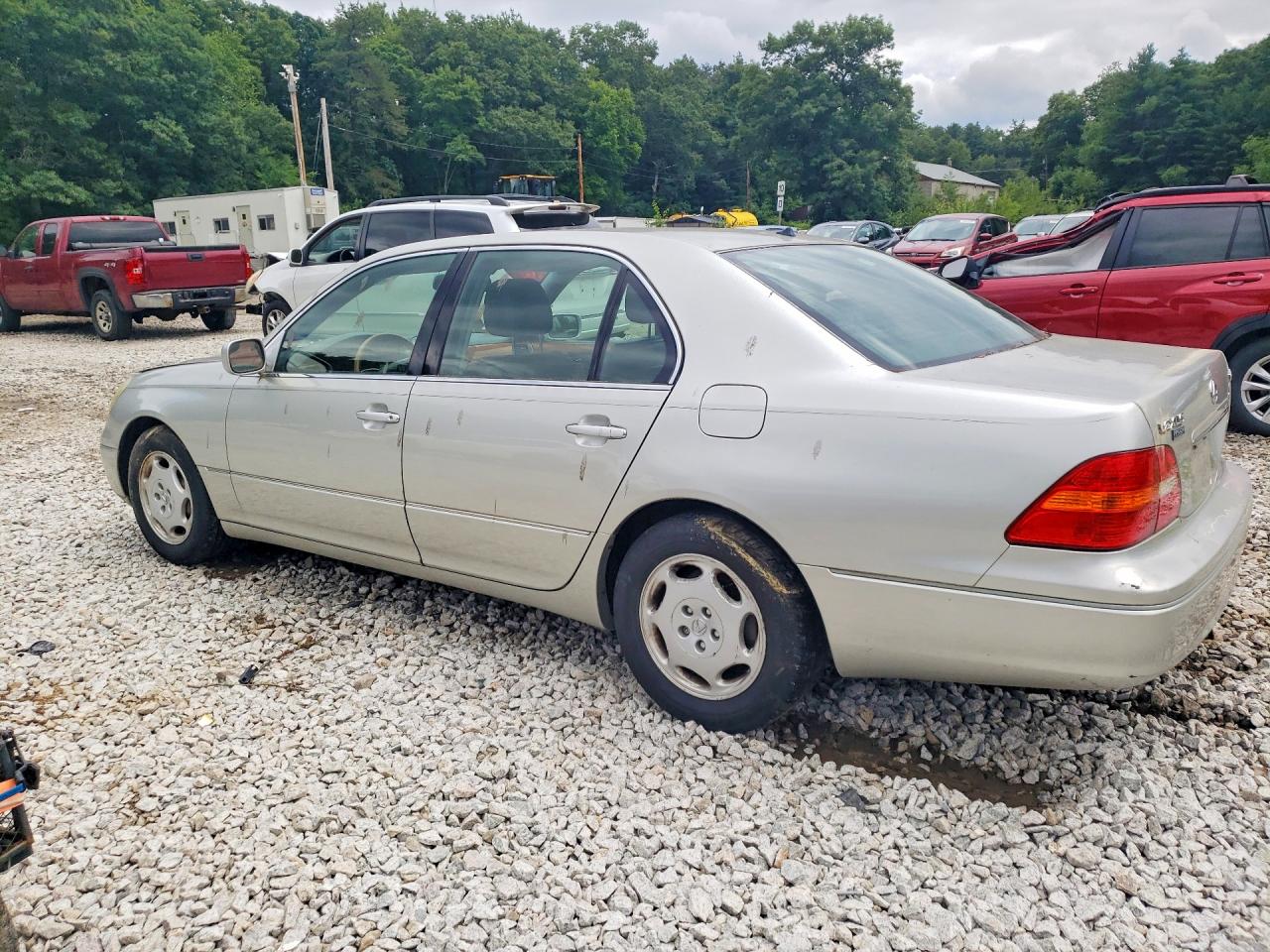 2001 Lexus Ls 430 Silver vin: JTHBN30F210010268