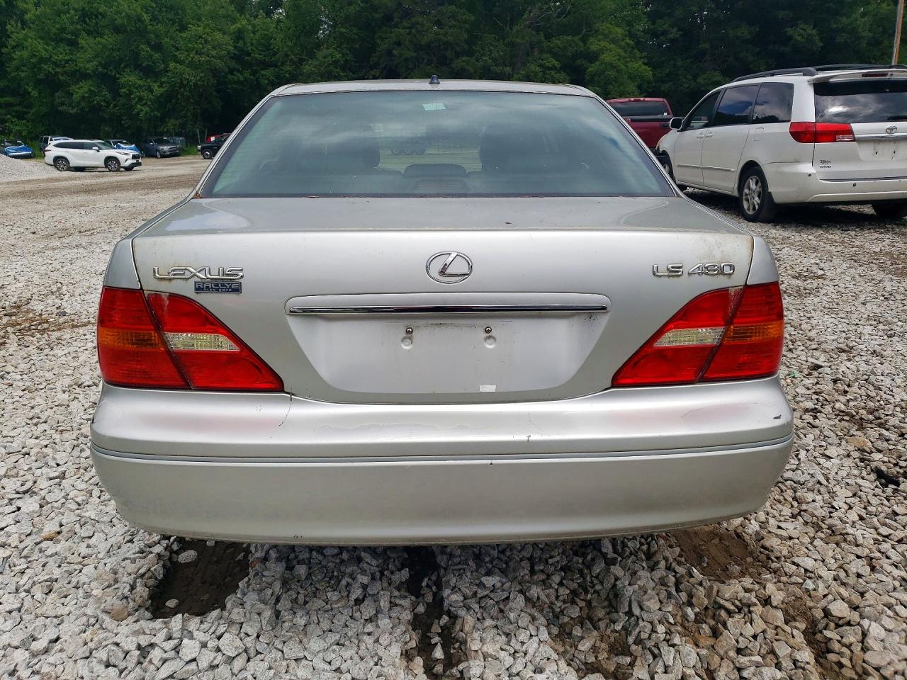 2001 Lexus Ls 430 Silver vin: JTHBN30F210010268