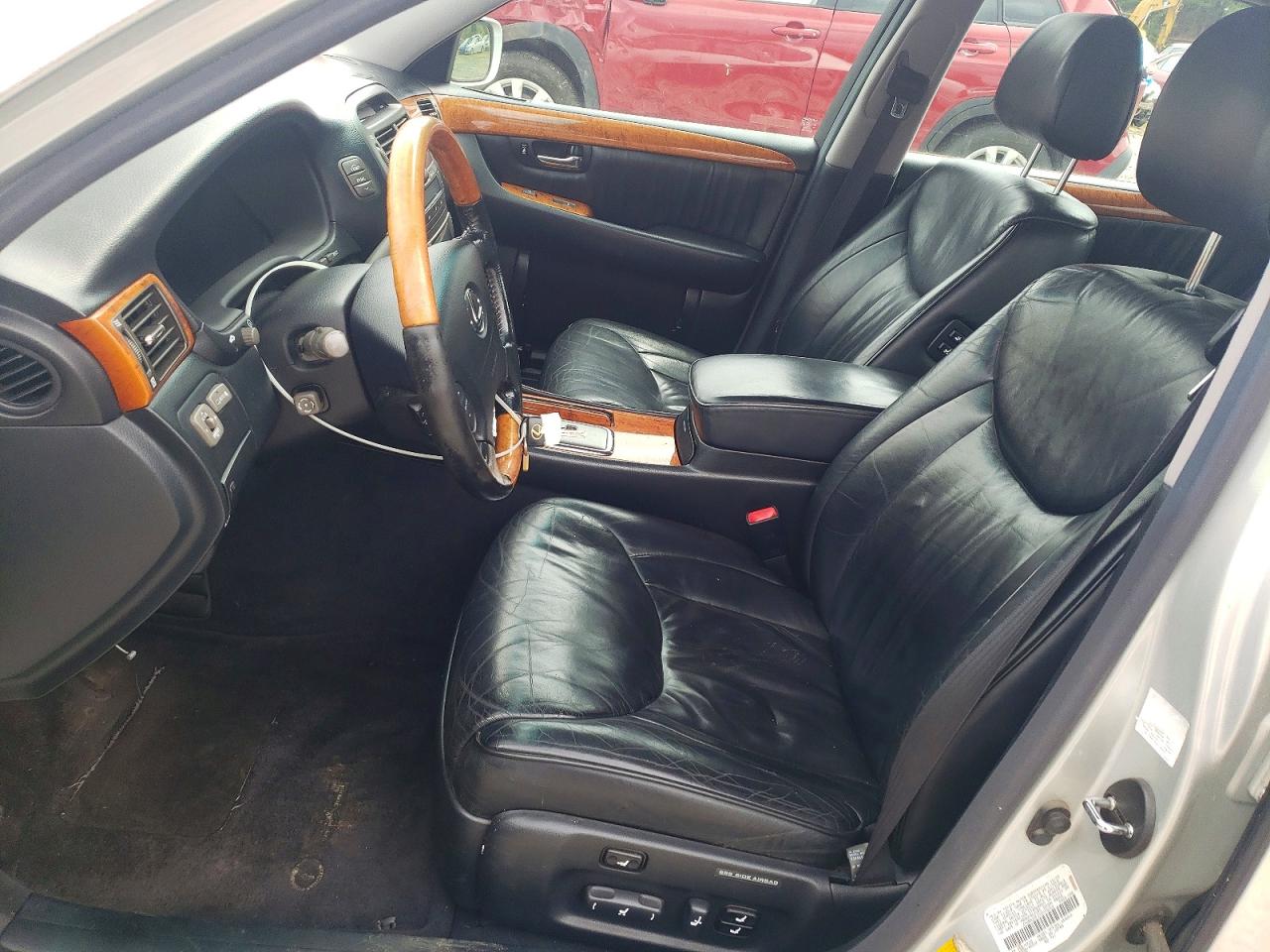 2001 Lexus Ls 430 Silver vin: JTHBN30F210010268