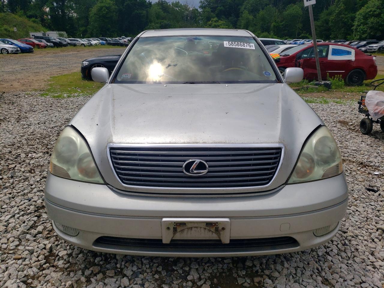2001 Lexus Ls 430 Silver vin: JTHBN30F210010268