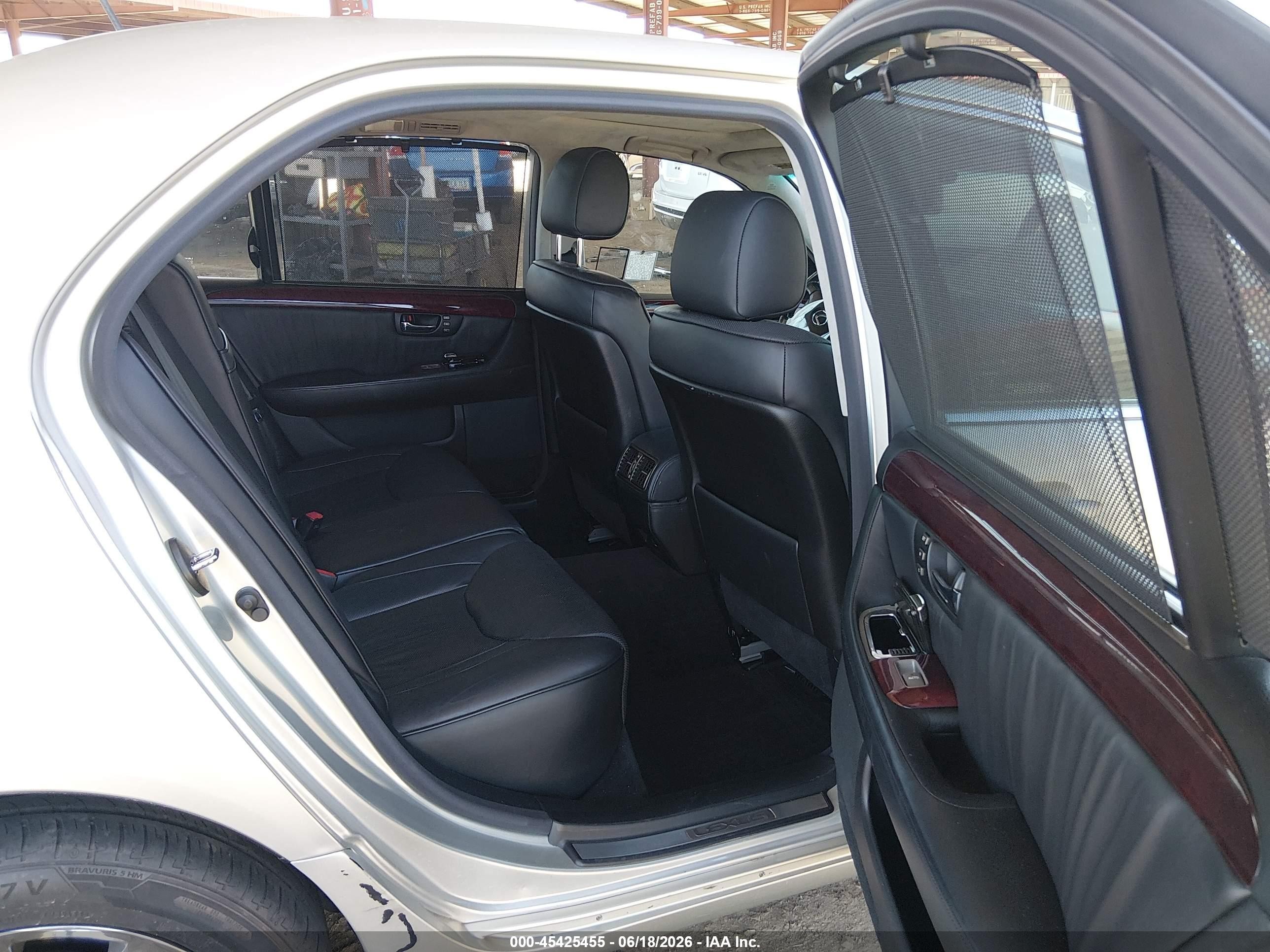 2001 Lexus Ls 430   Silver vin: JTHBN30F210020301