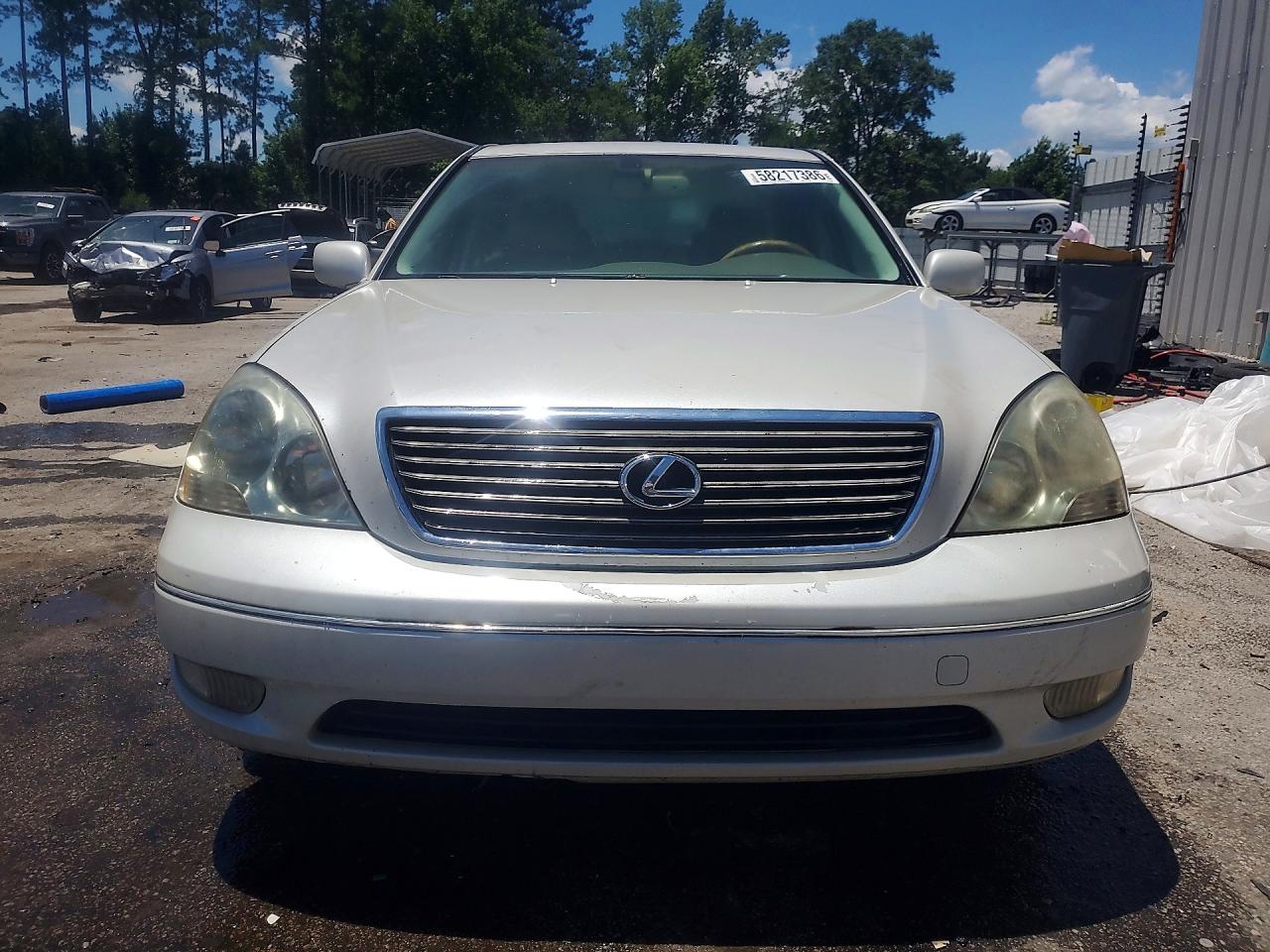 2001 Lexus Ls 430 Cream vin: JTHBN30F210039706