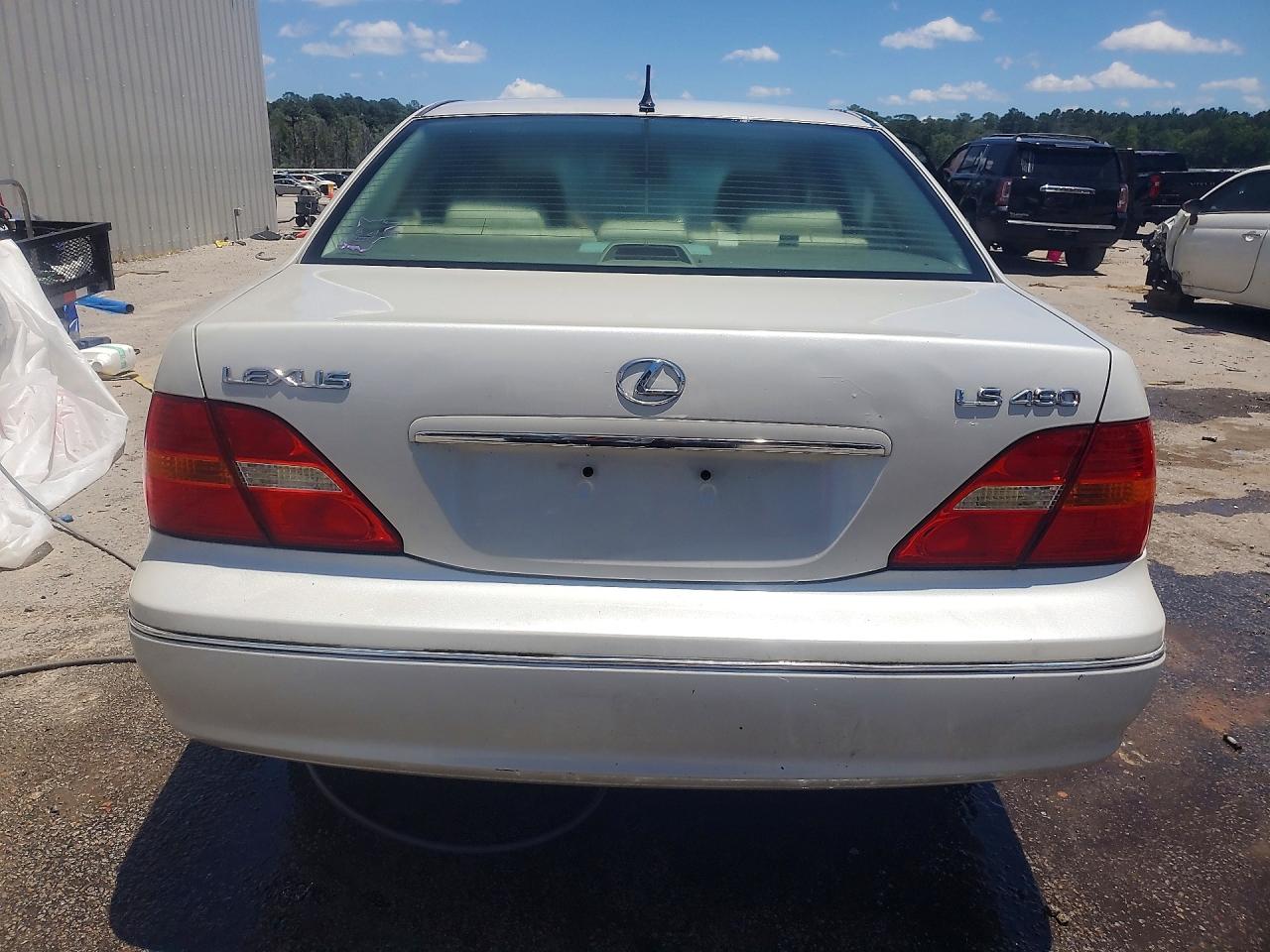 2001 Lexus Ls 430 Cream vin: JTHBN30F210039706