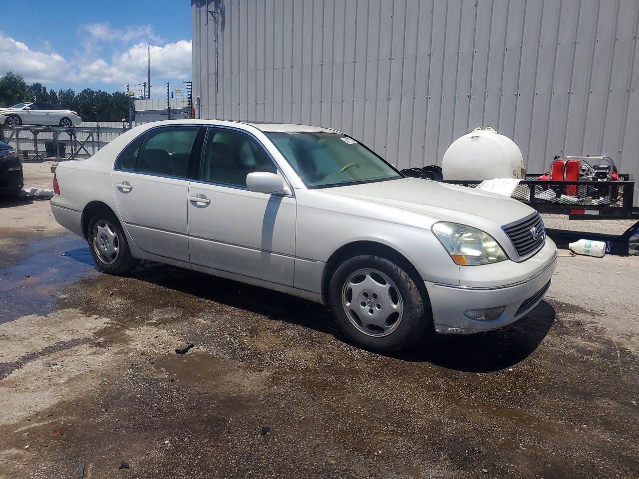 2001 Lexus Ls 430 Cream vin: JTHBN30F210039706
