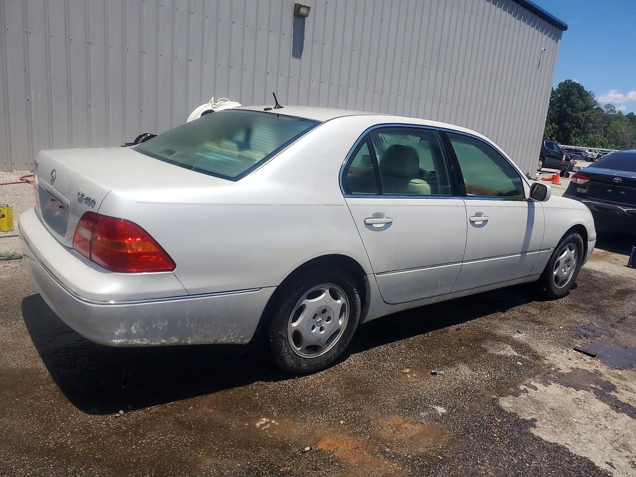 2001 Lexus Ls 430 Cream vin: JTHBN30F210039706