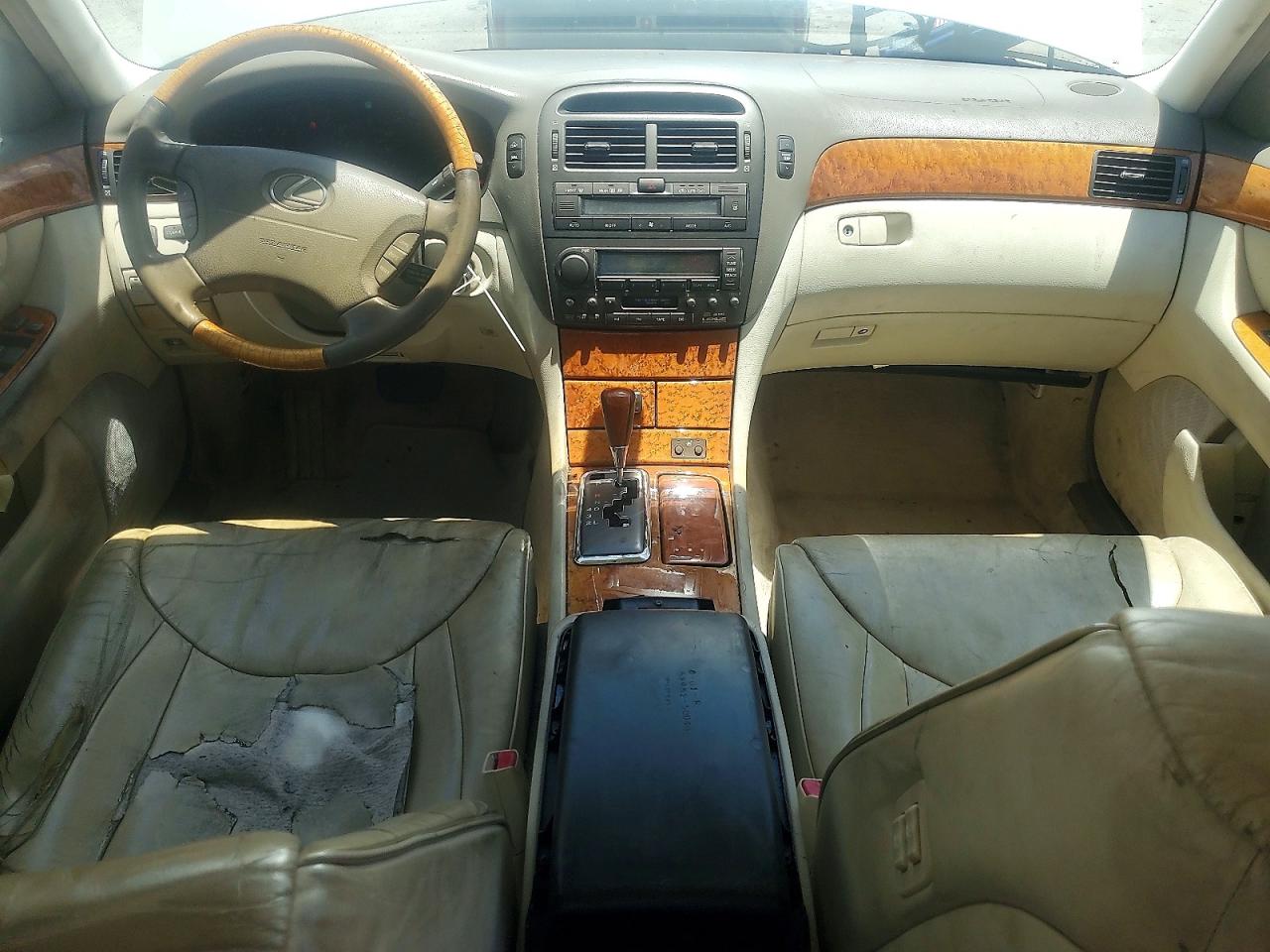 2001 Lexus Ls 430 Cream vin: JTHBN30F210039706