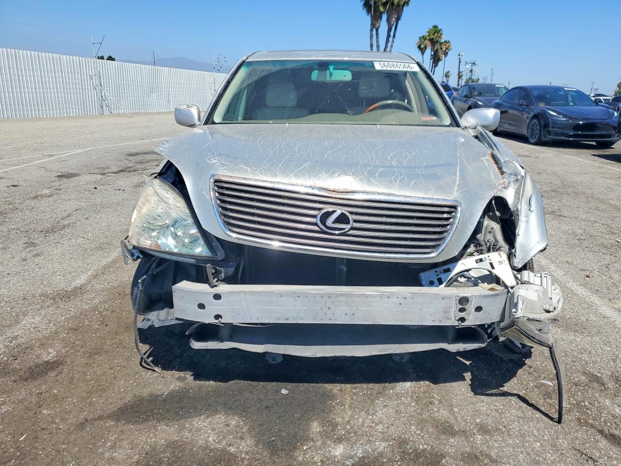 2002 Lexus Ls 430 Silver vin: JTHBN30F220054143