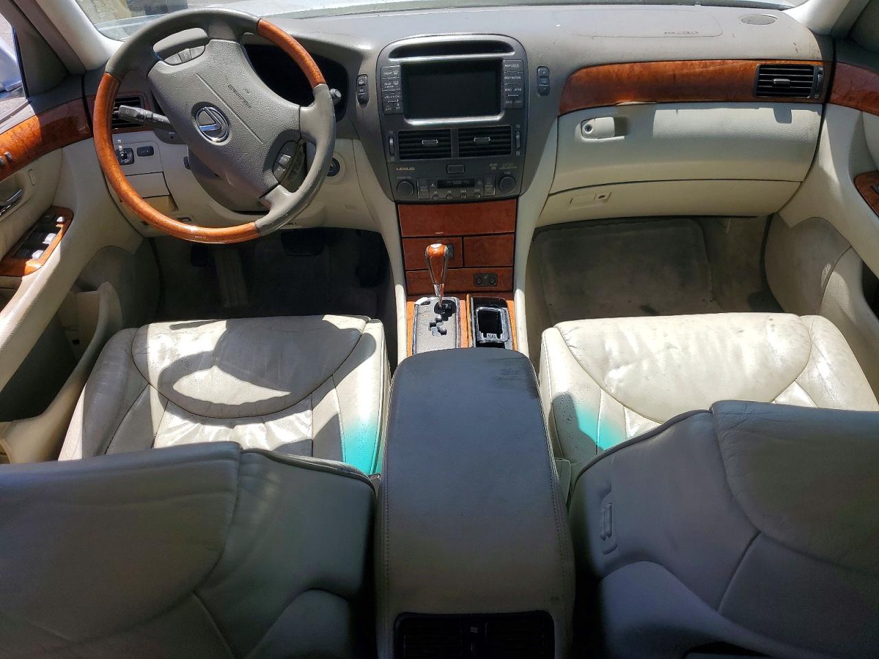 2002 Lexus Ls 430 Silver vin: JTHBN30F220054143