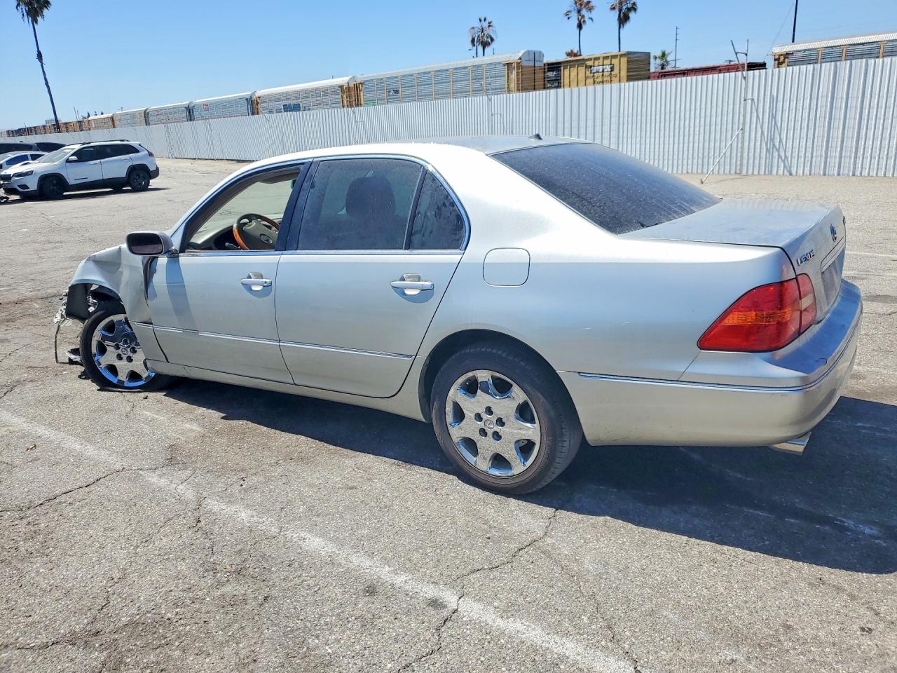 2002 Lexus Ls 430 Silver vin: JTHBN30F220054143