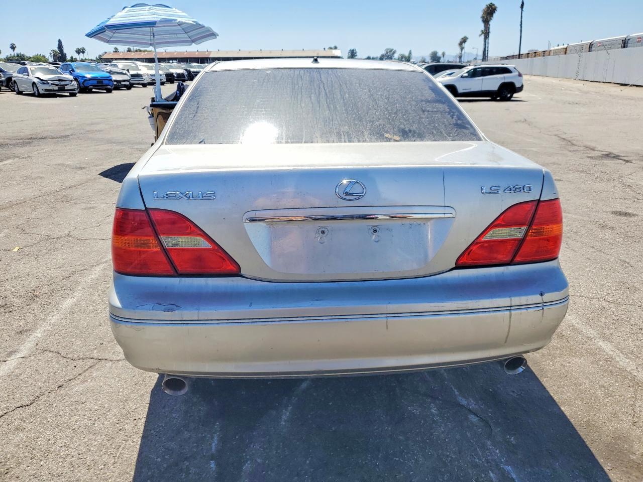2002 Lexus Ls 430 Silver vin: JTHBN30F220054143