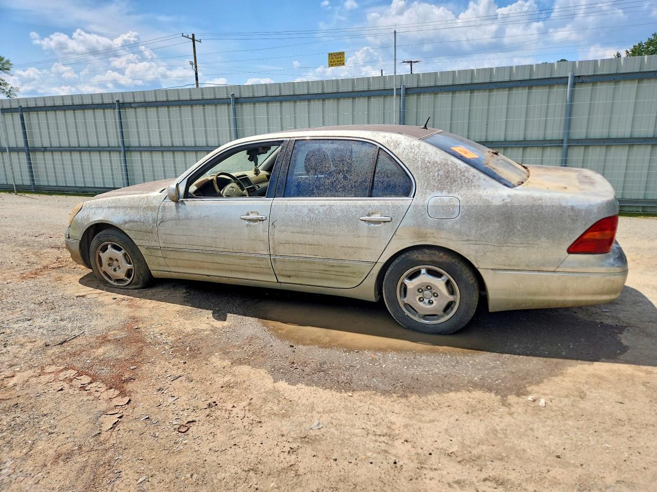 2002 Lexus Ls 430 Gray vin: JTHBN30F220055468