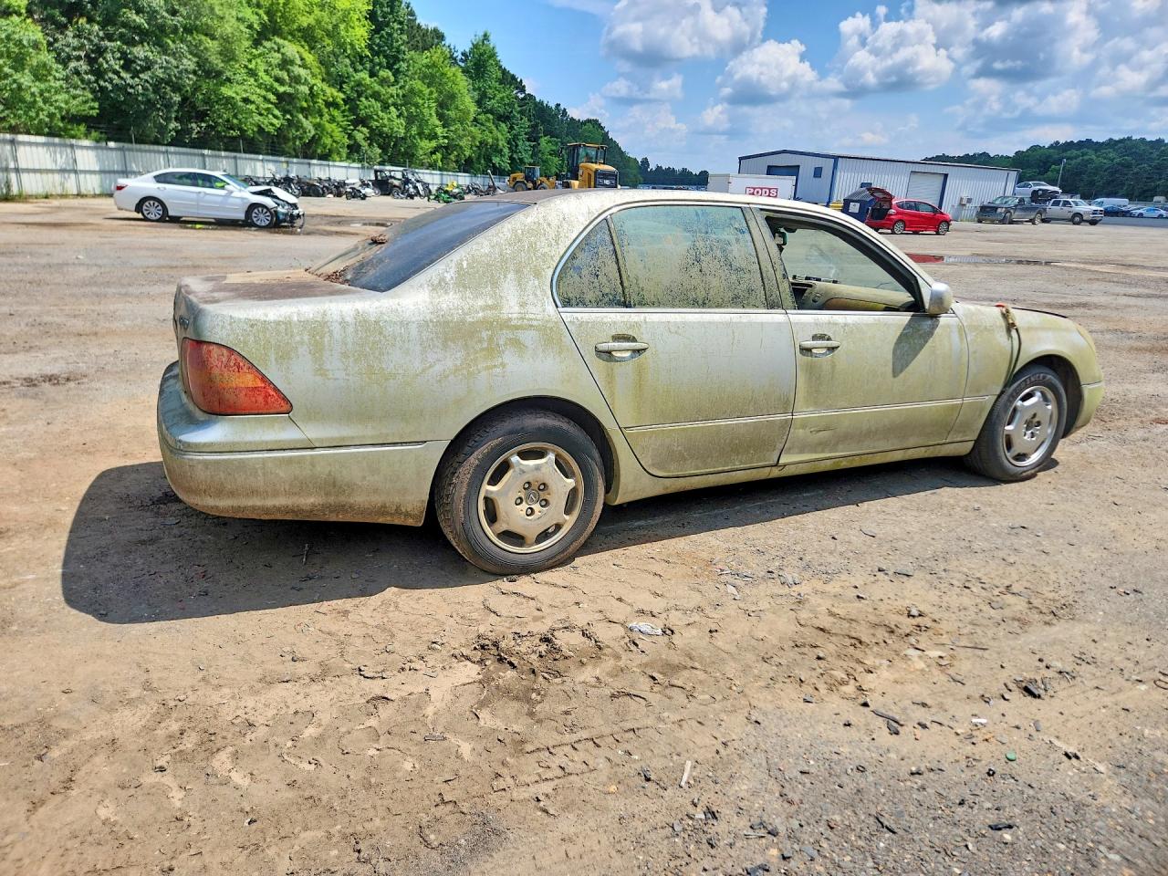 2002 Lexus Ls 430 Gray vin: JTHBN30F220055468