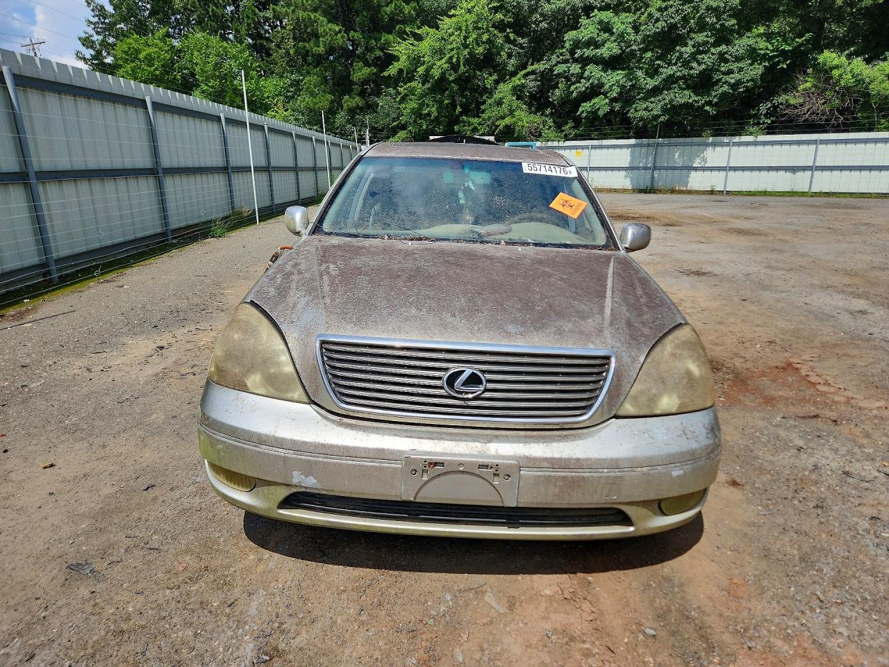 2002 Lexus Ls 430 Gray vin: JTHBN30F220055468