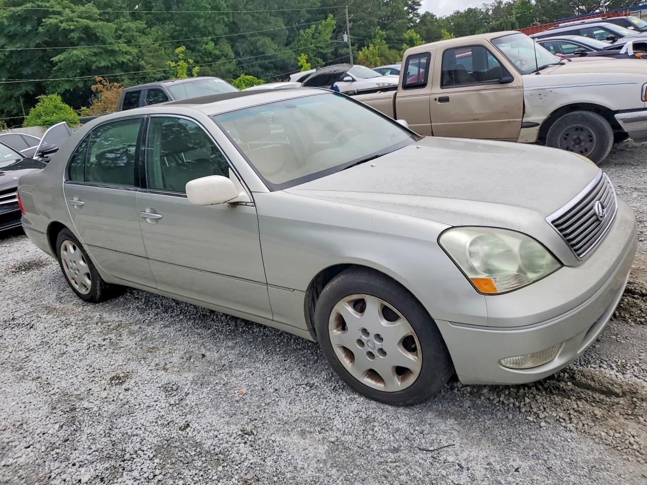 2002 Lexus Ls 430 Silver vin: JTHBN30F220062887