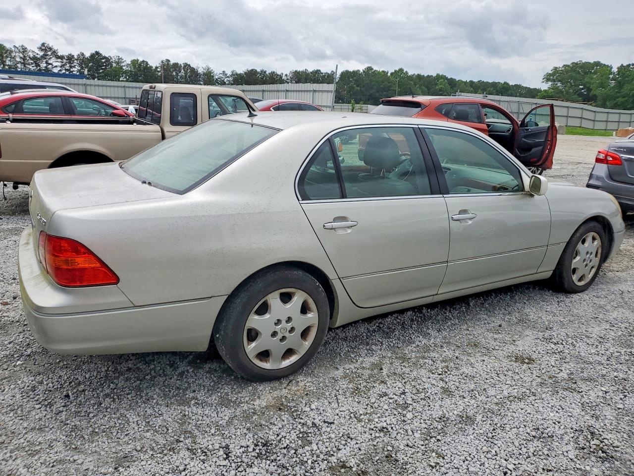 2002 Lexus Ls 430 Silver vin: JTHBN30F220062887