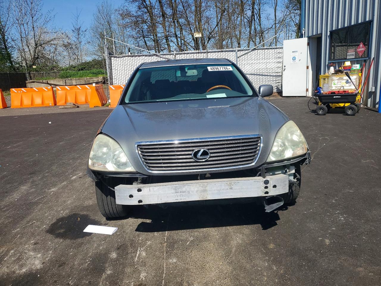2002 Lexus Ls 430 Base Green vin: JTHBN30F220067474