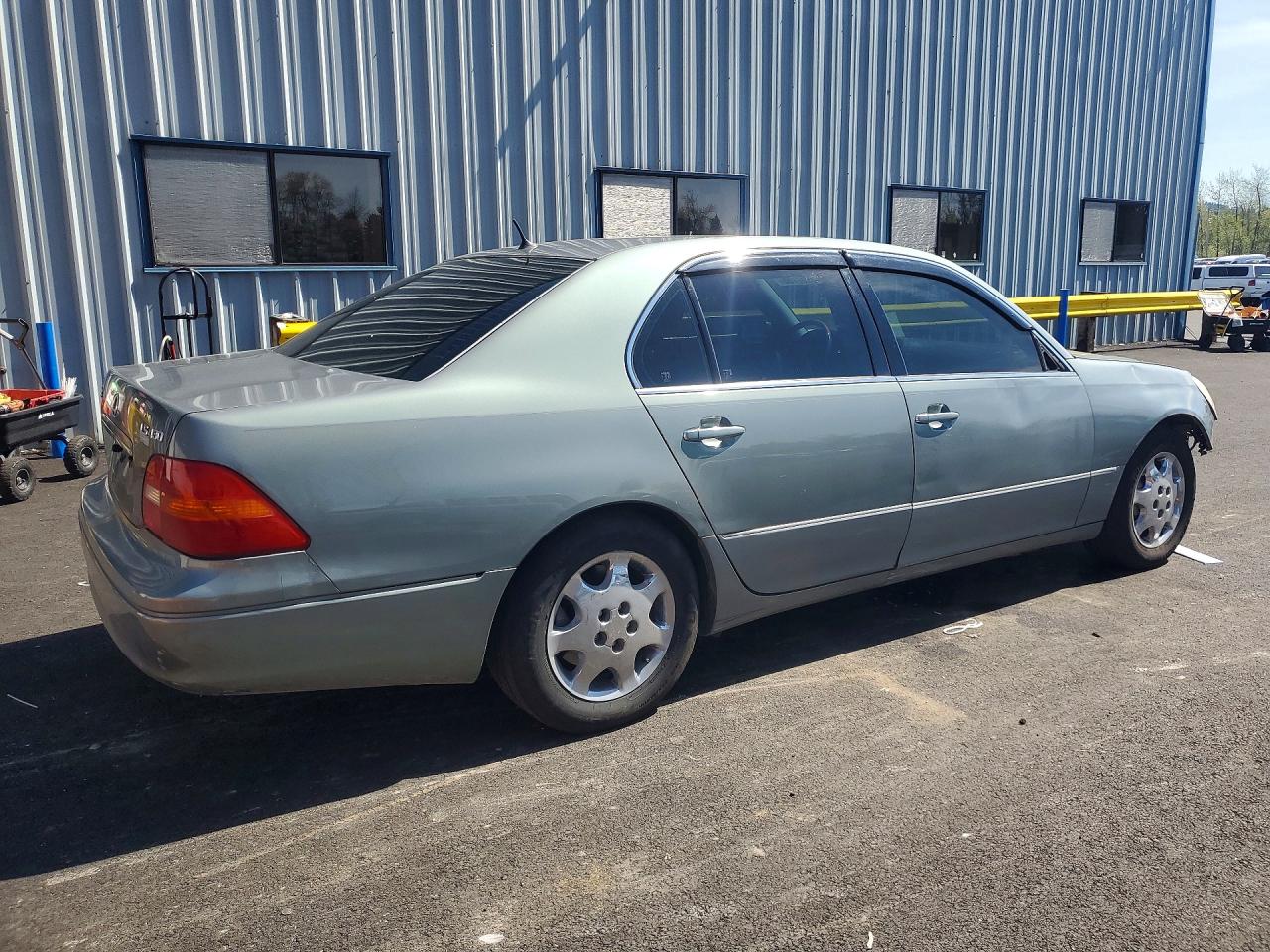 2002 Lexus Ls 430 Base Green vin: JTHBN30F220067474