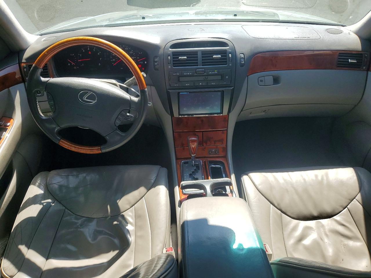 2002 Lexus Ls 430 Base Green vin: JTHBN30F220067474