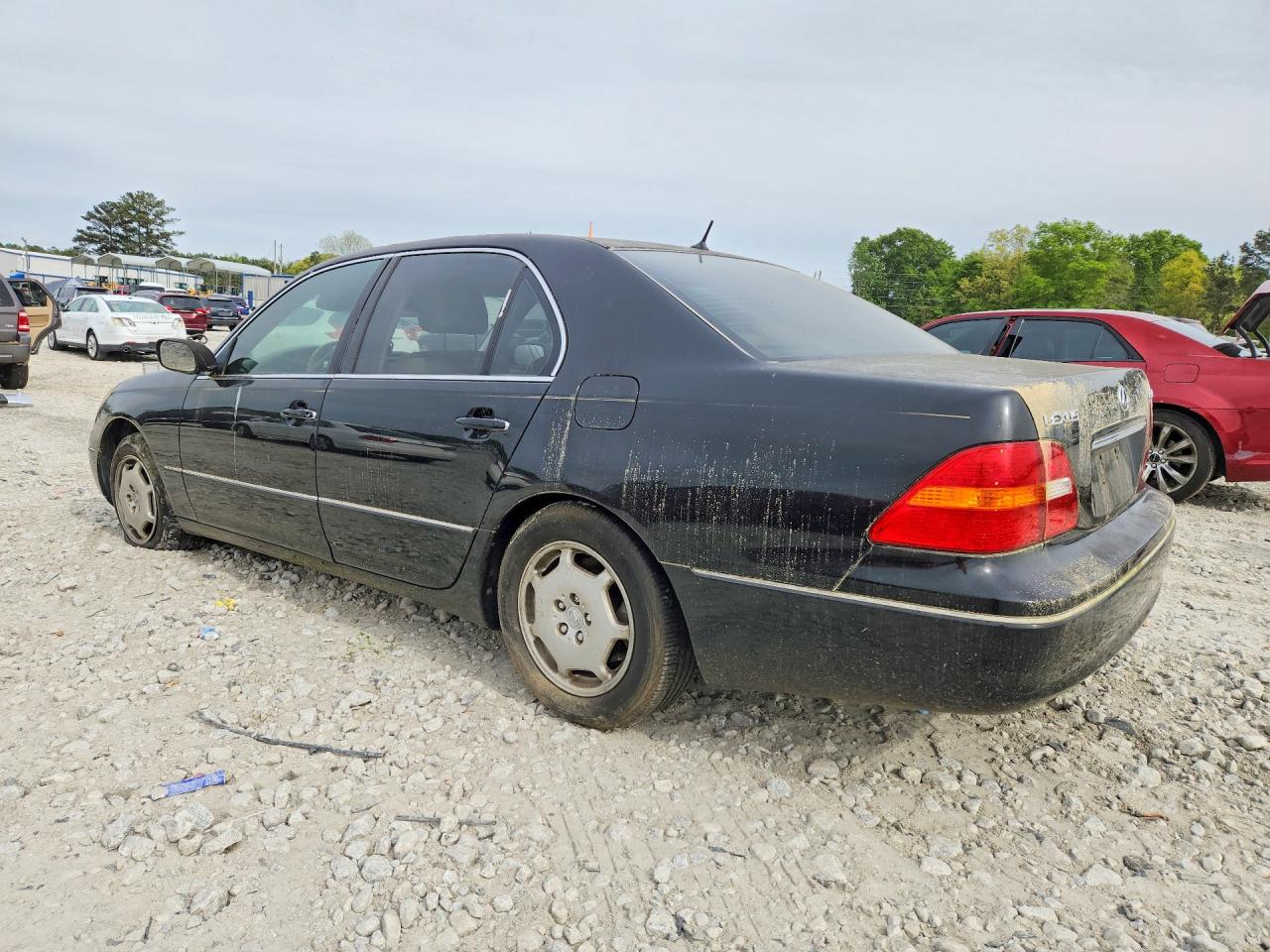 2002 Lexus Ls 430 Black vin: JTHBN30F220085330