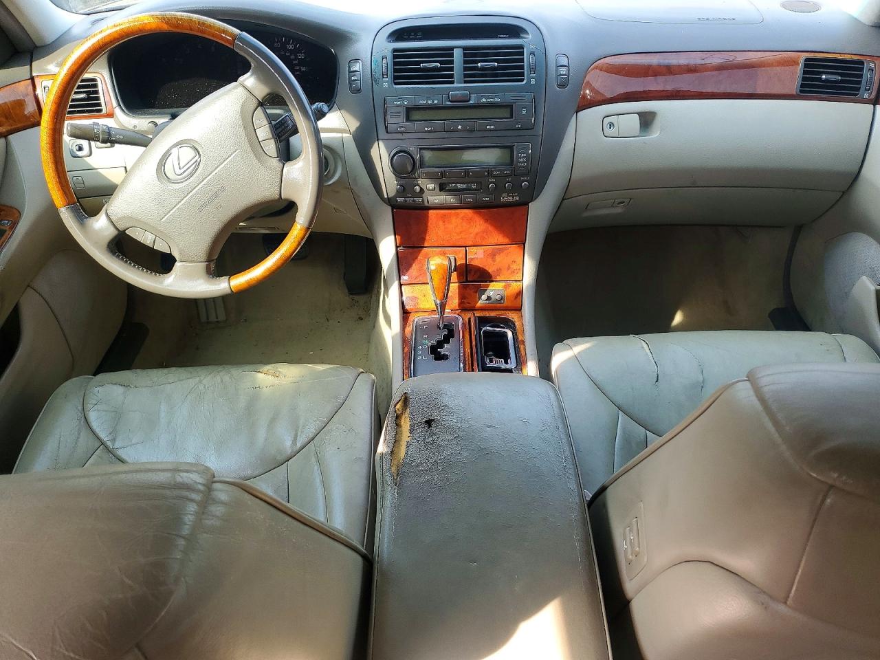 2002 Lexus Ls 430 Black vin: JTHBN30F220085330