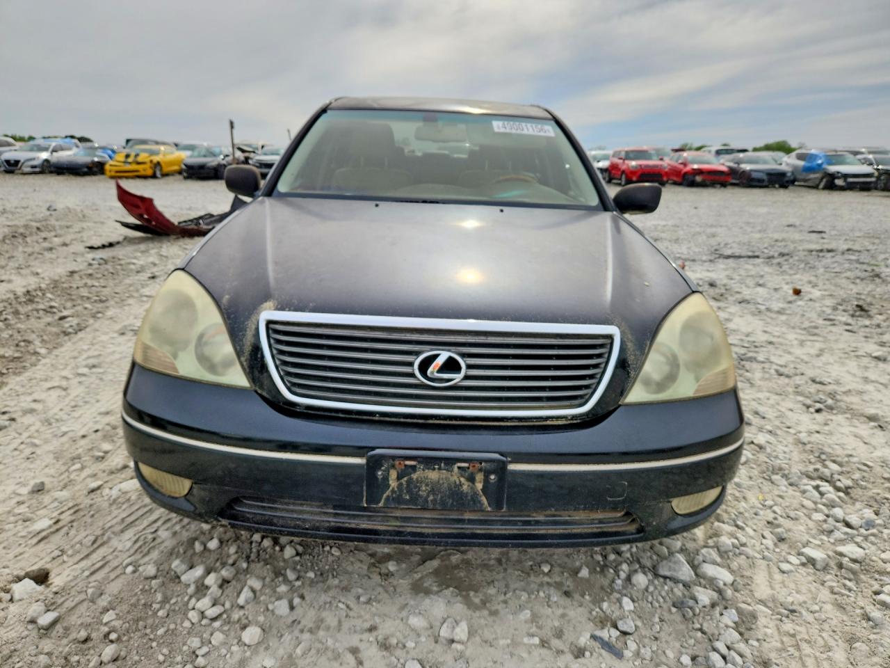 2002 Lexus Ls 430 Black vin: JTHBN30F220085330